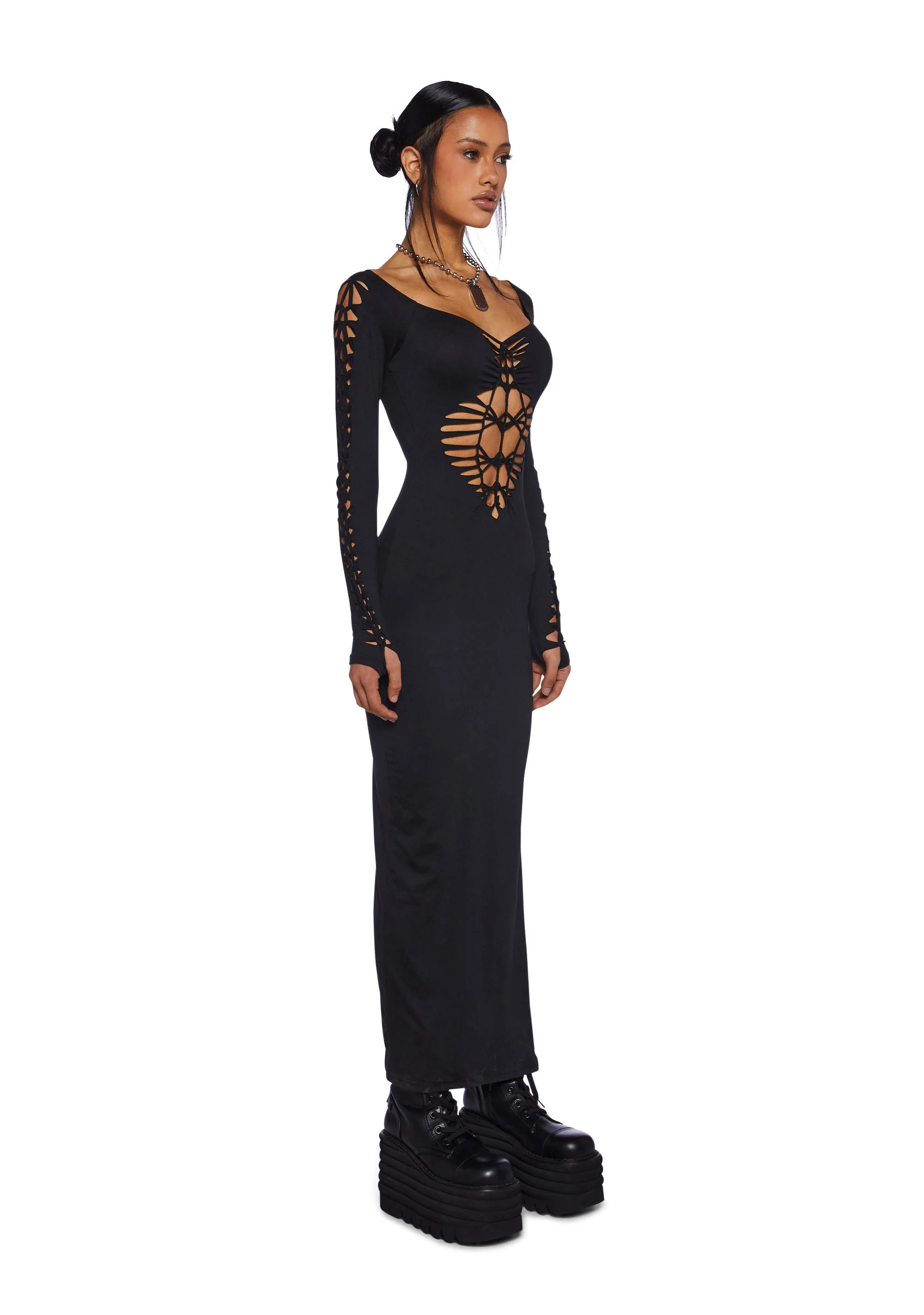 Late Night Slay Maxi Dress - Image 3