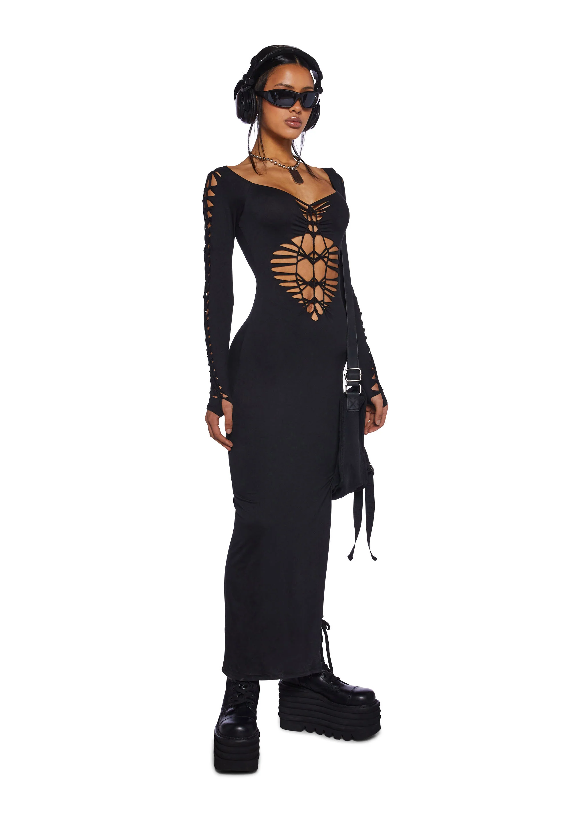 Late Night Slay Maxi Dress - Image 5