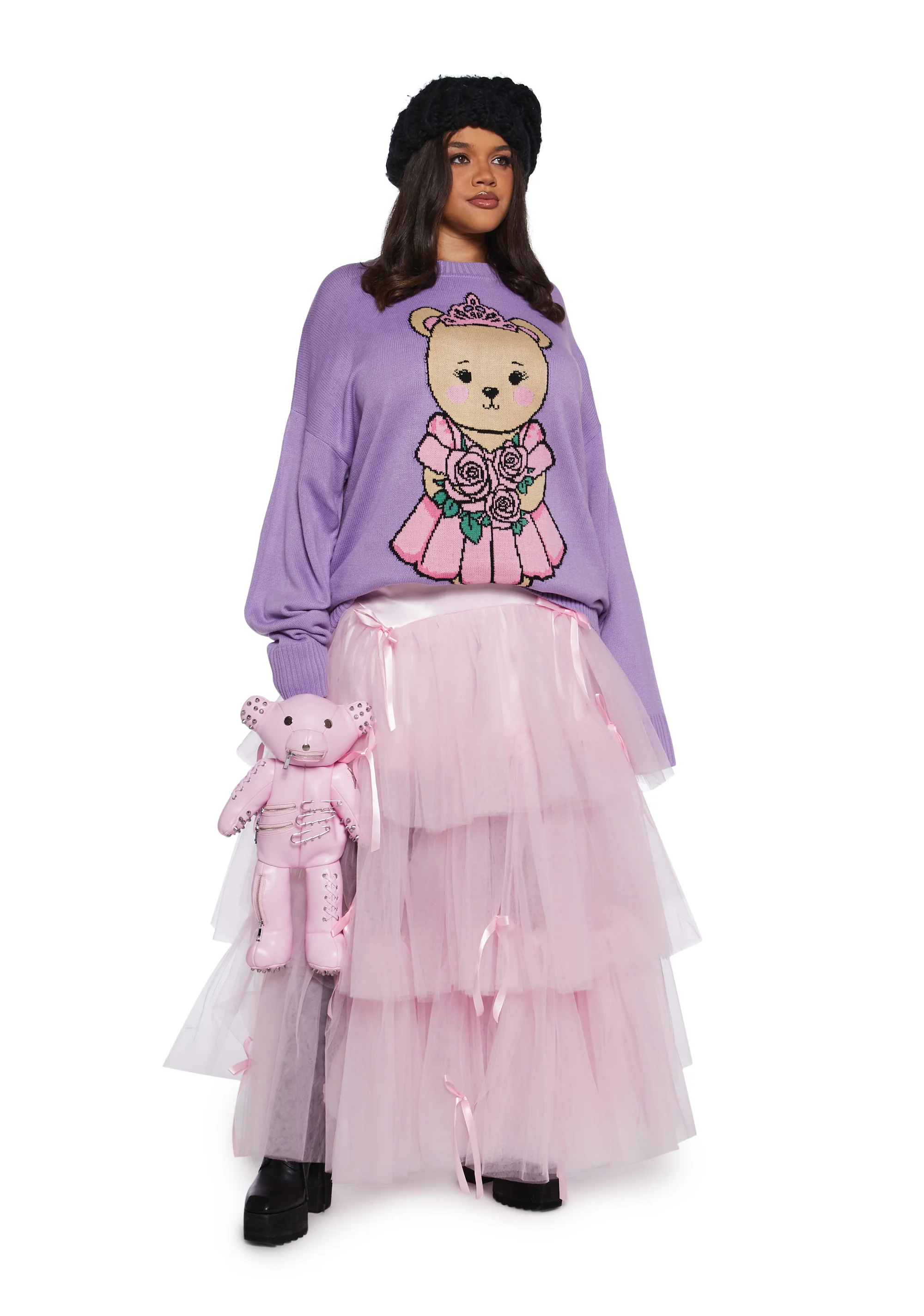Late To The Ball Tulle Maxi Skirt - Image 7