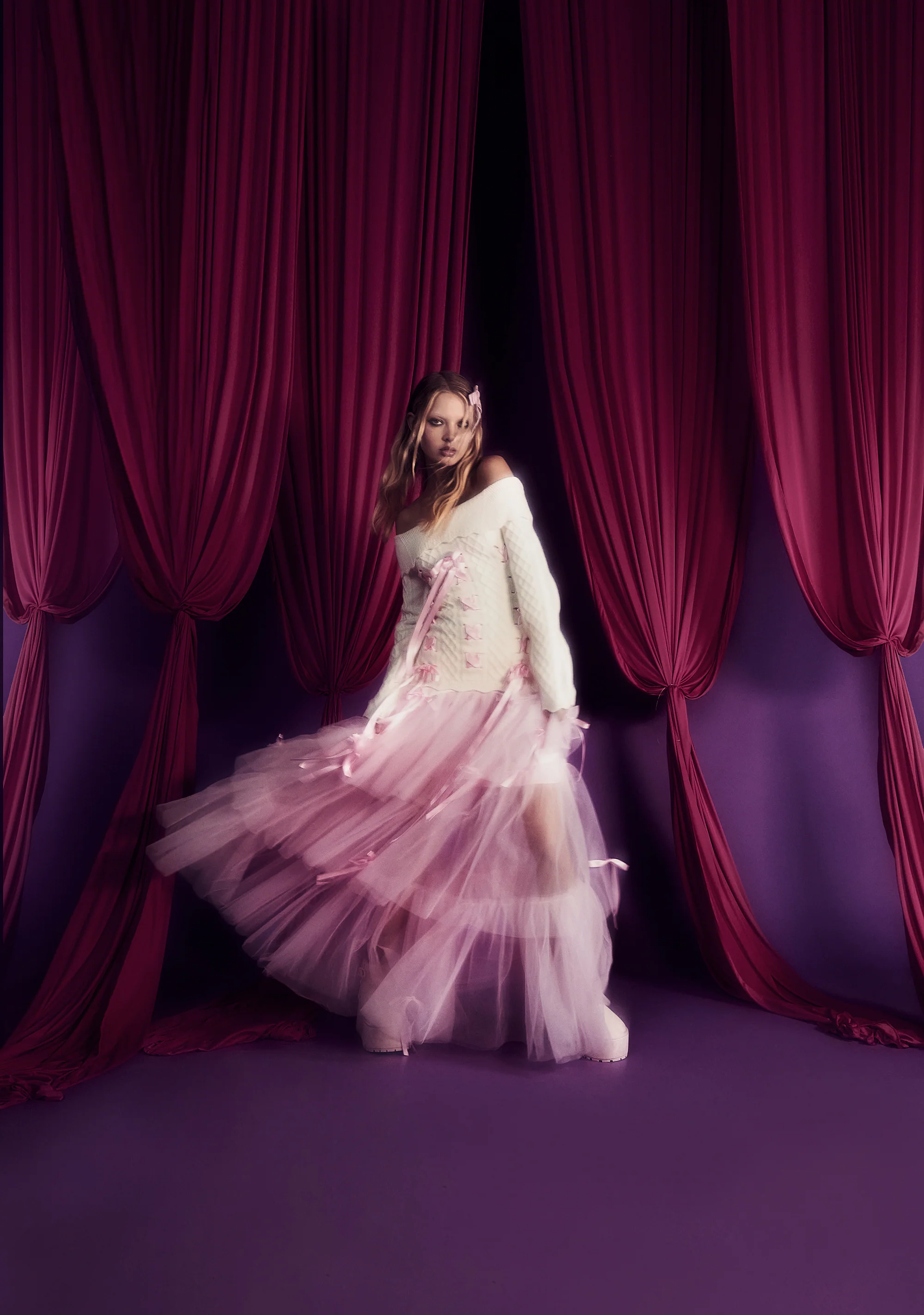 Late To The Ball Tulle Maxi Skirt - Image 9