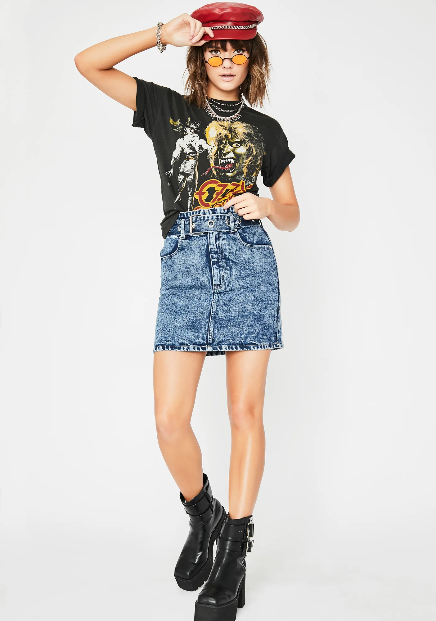 Lawless Lady Denim Skirt - Image 3