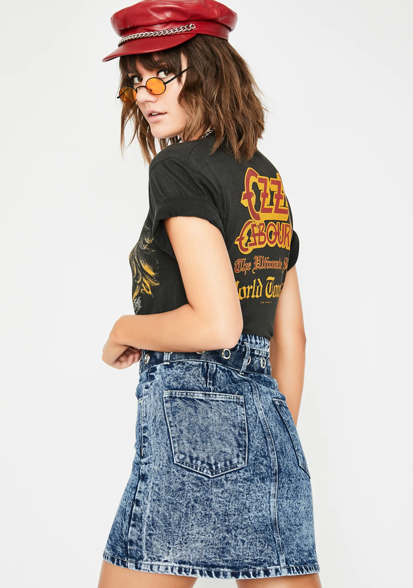 Lawless Lady Denim Skirt - Image 4