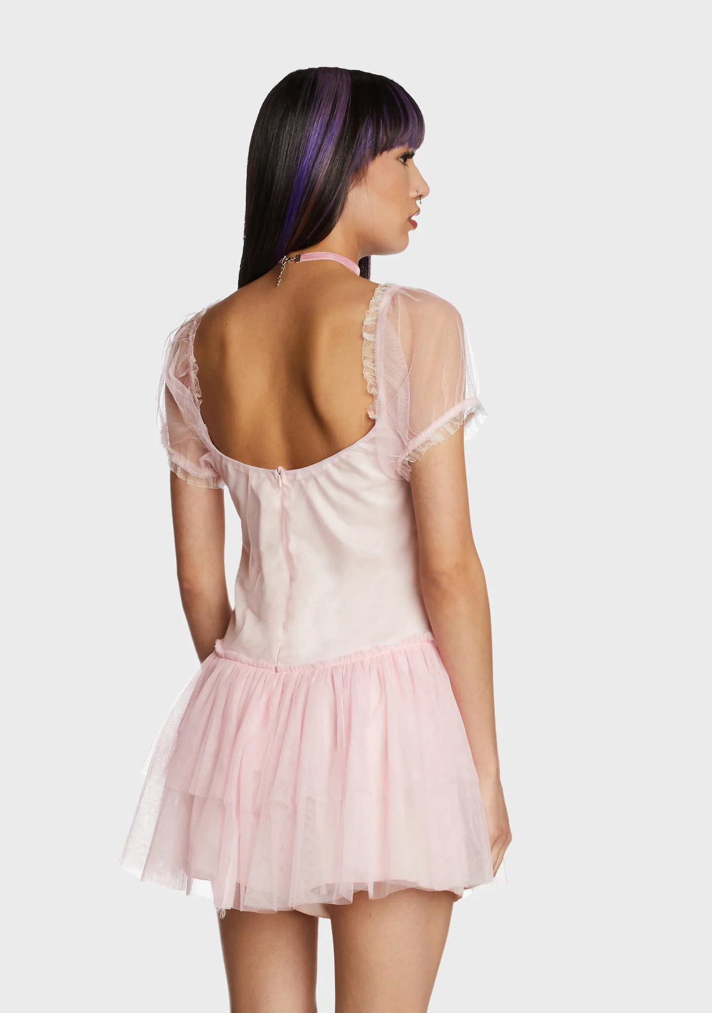 Leaps N' Bounds Mini Dress - Pink - Image 4