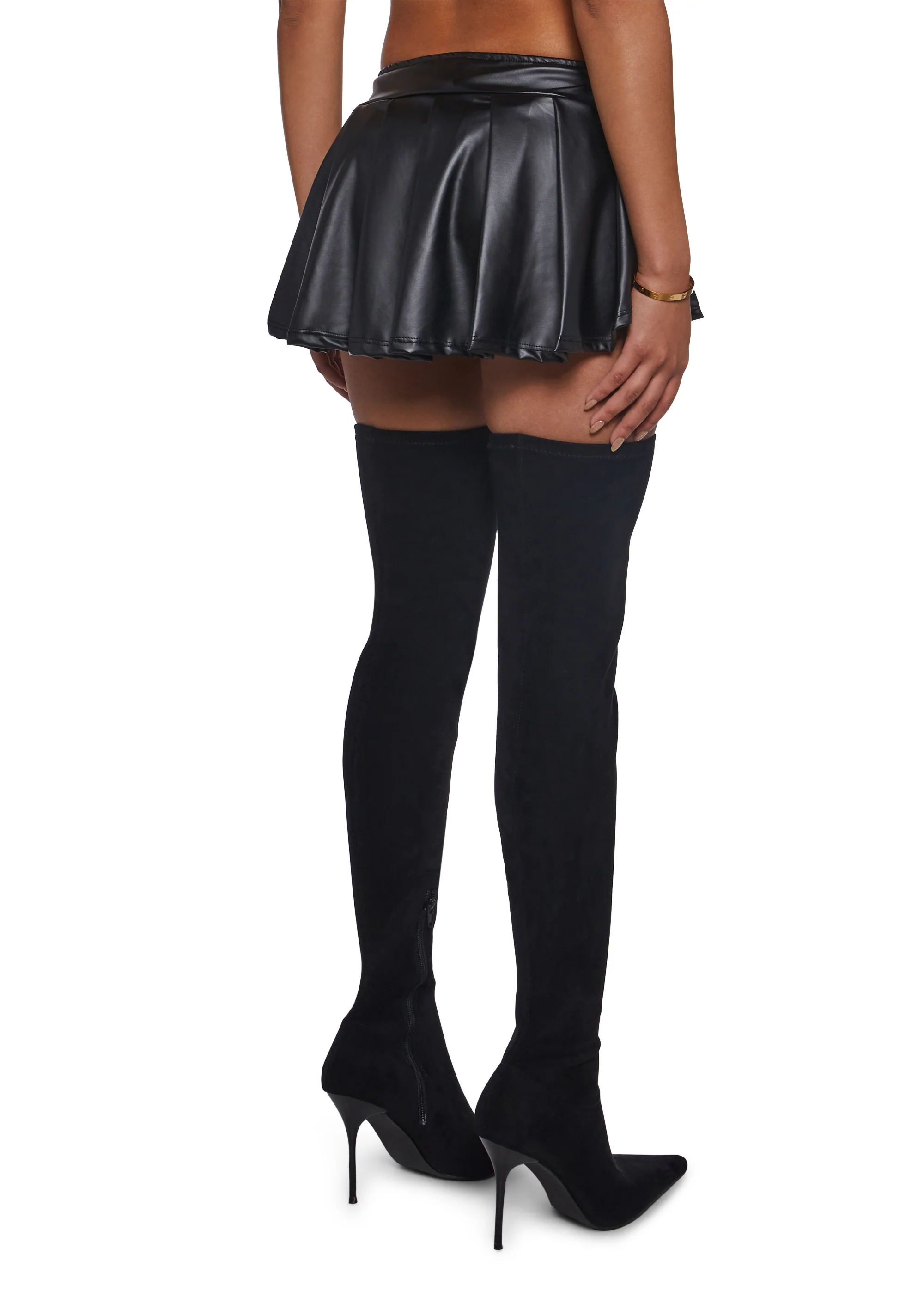 Non Conforming Pleated Skirt - Image 4