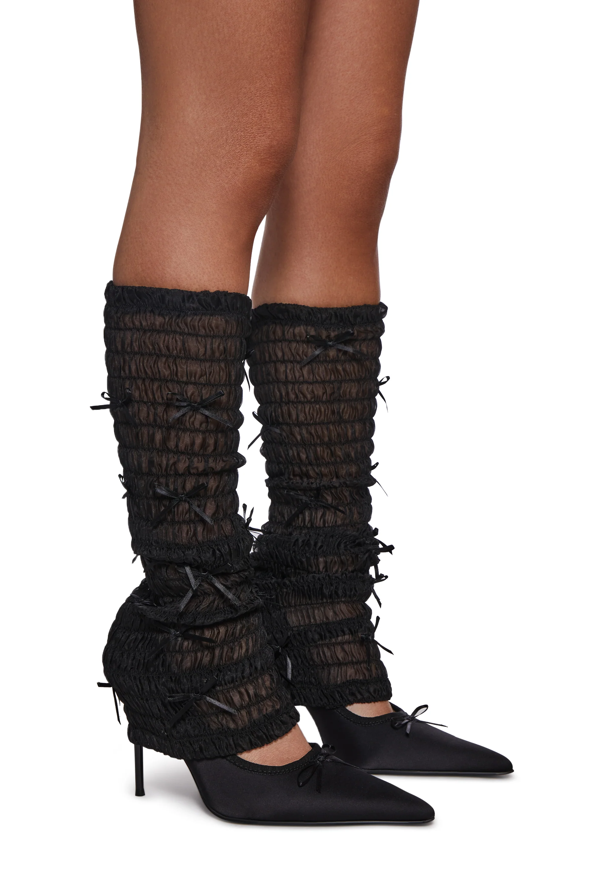 Just Like Me Leg Warmer Pumps - Image 3