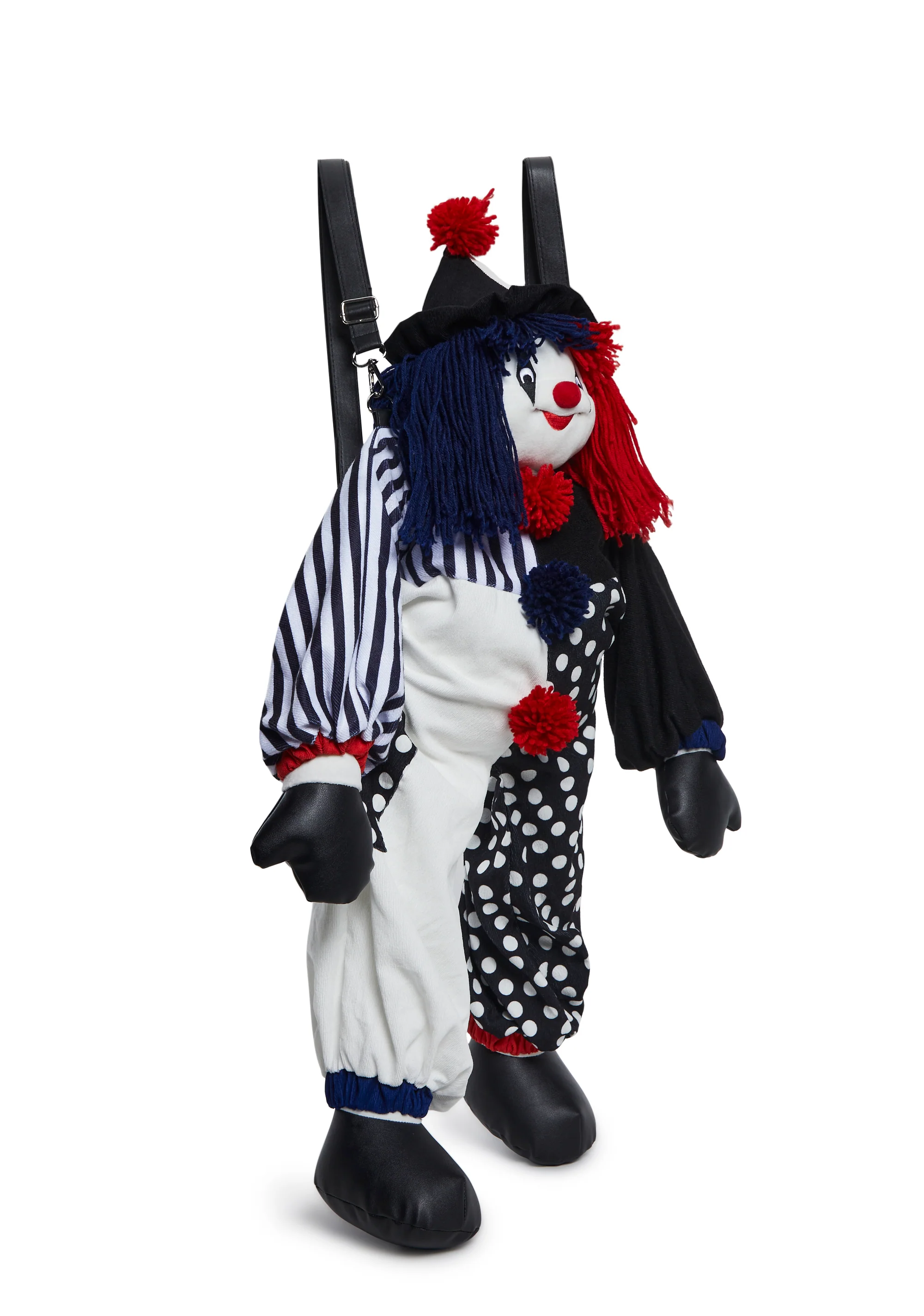 Legit Funny Clown Backpack - Black/White - Image 3