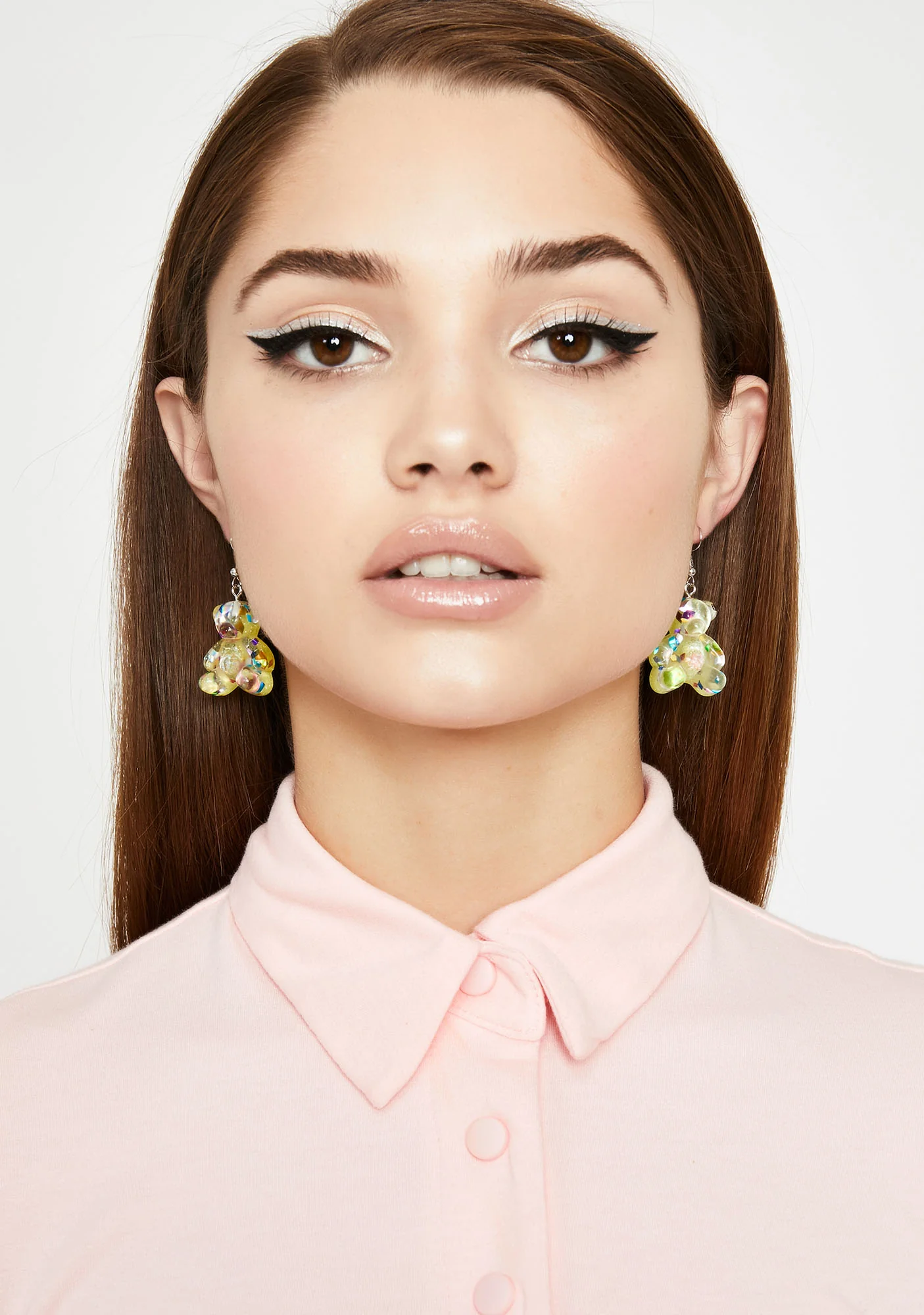 Lemon Sugar Rushin' Gummy Bear Earrings - Image 2