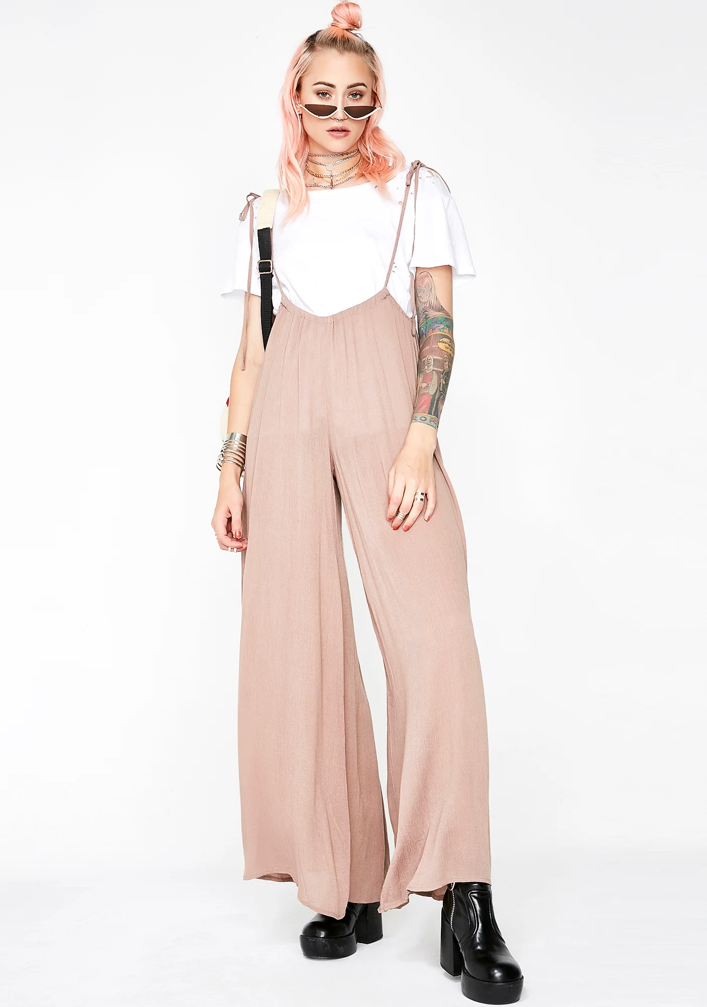 Let It Flow Wide Leg Jumpsuit - Image 5