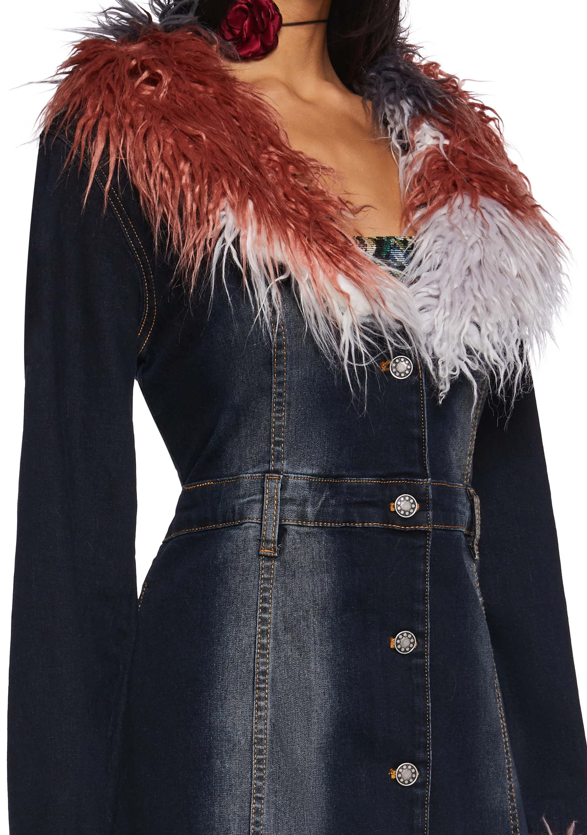 Let’s Go Anywhere Denim Coat - Image 2