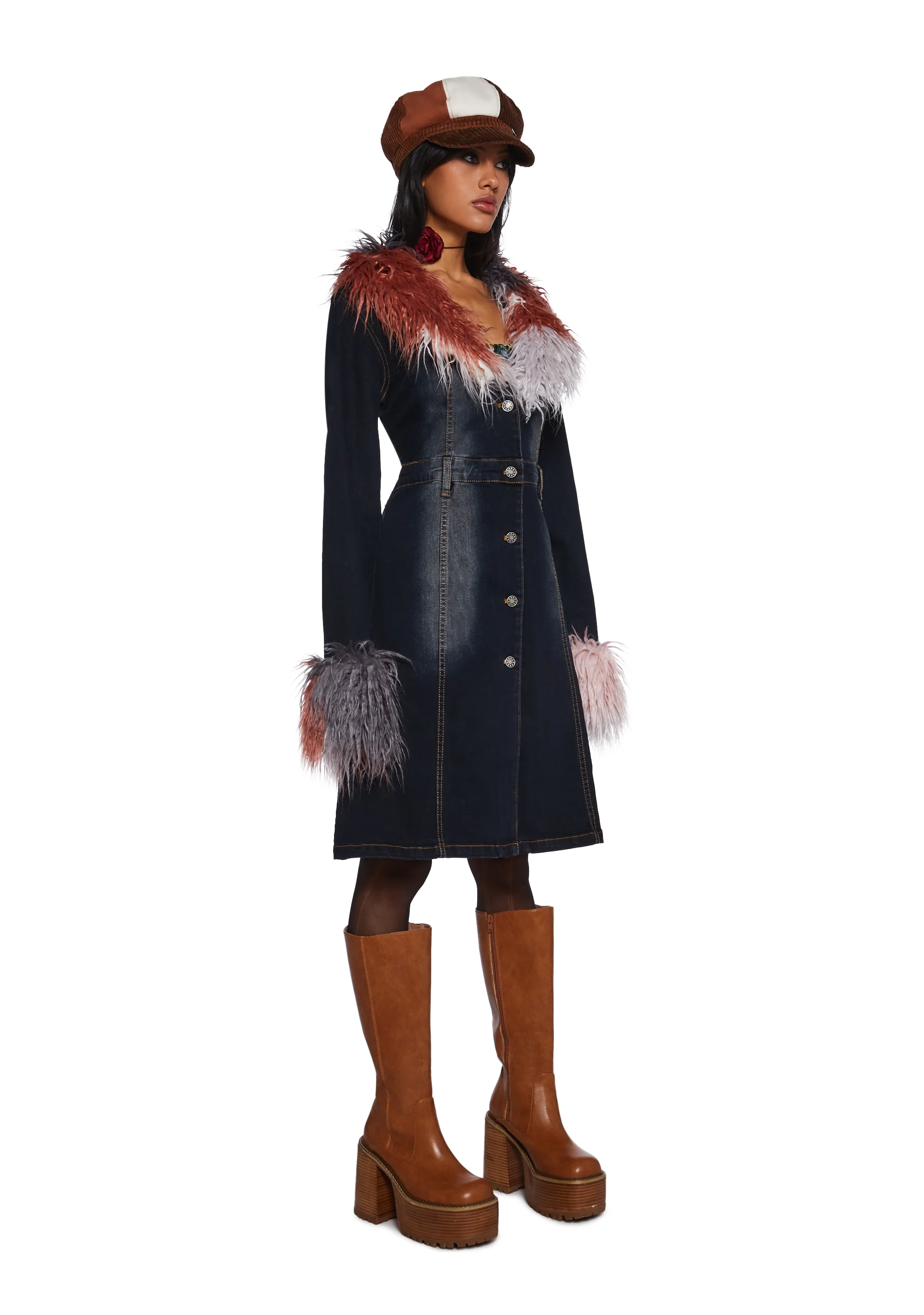 Let’s Go Anywhere Denim Coat - Image 3