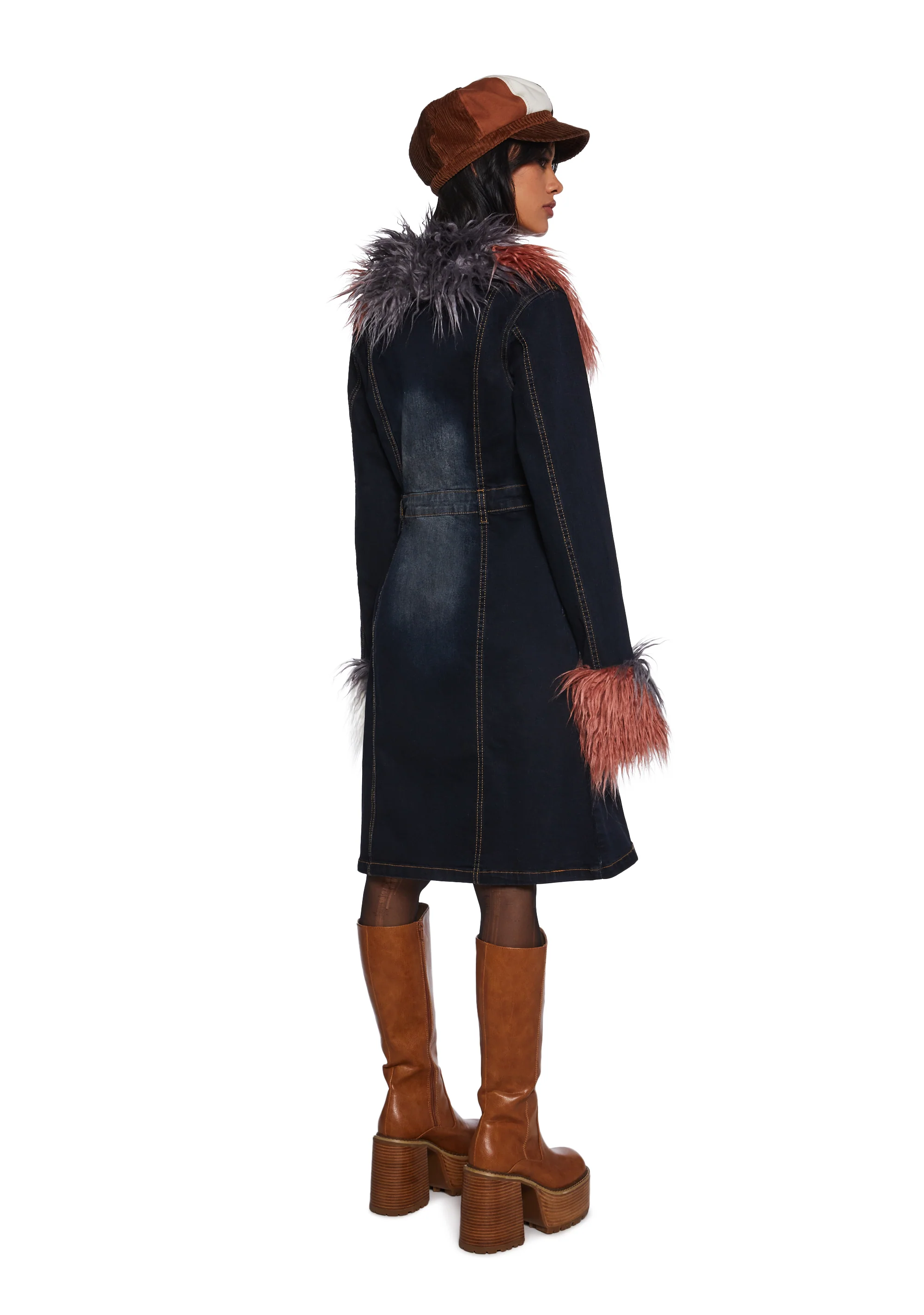 Let’s Go Anywhere Denim Coat - Image 4