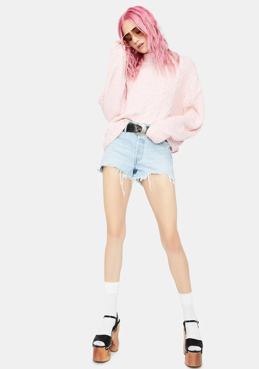 Let's Cozy Up Mock Neck Sweater - Image 3