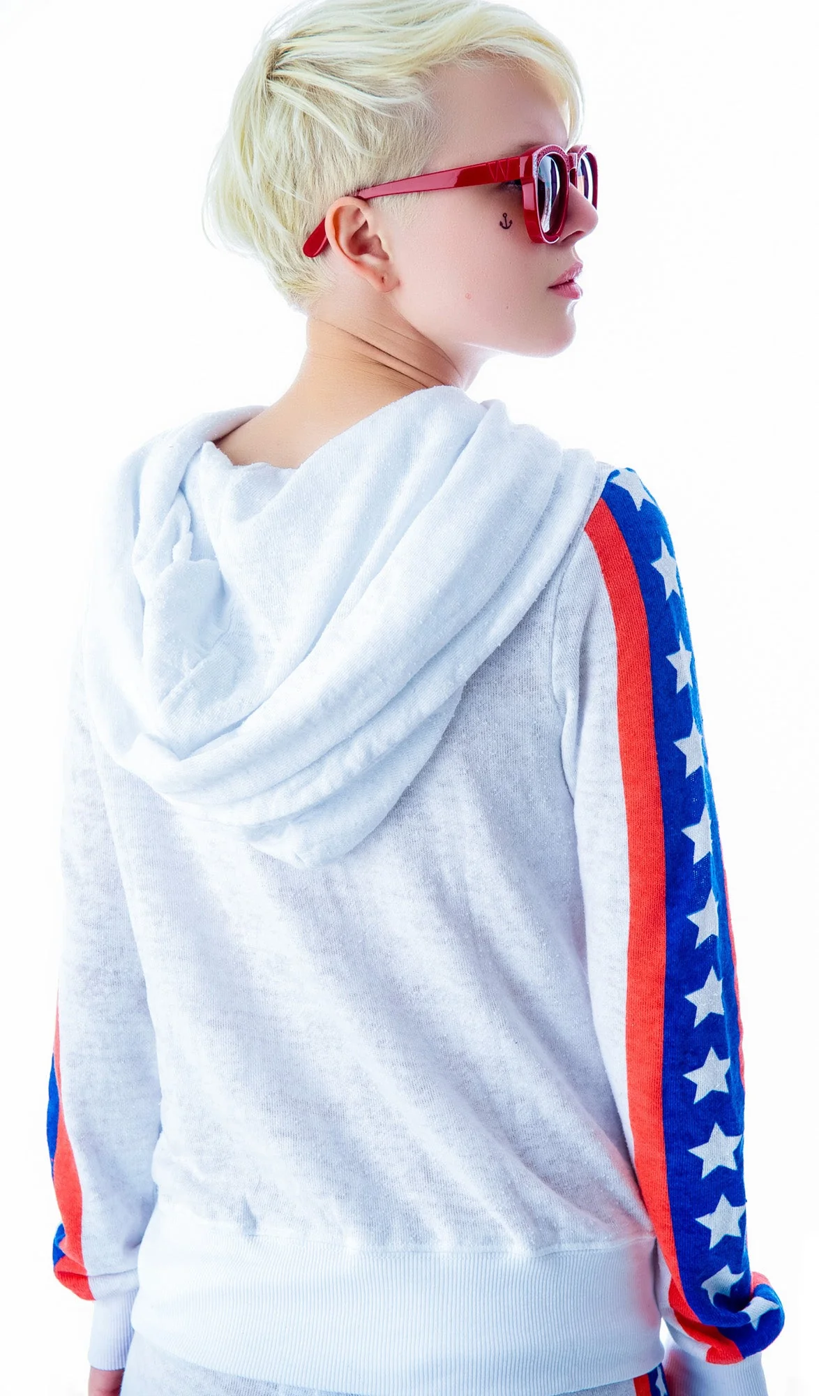 Let's Race Track Jacket - White - Image 3