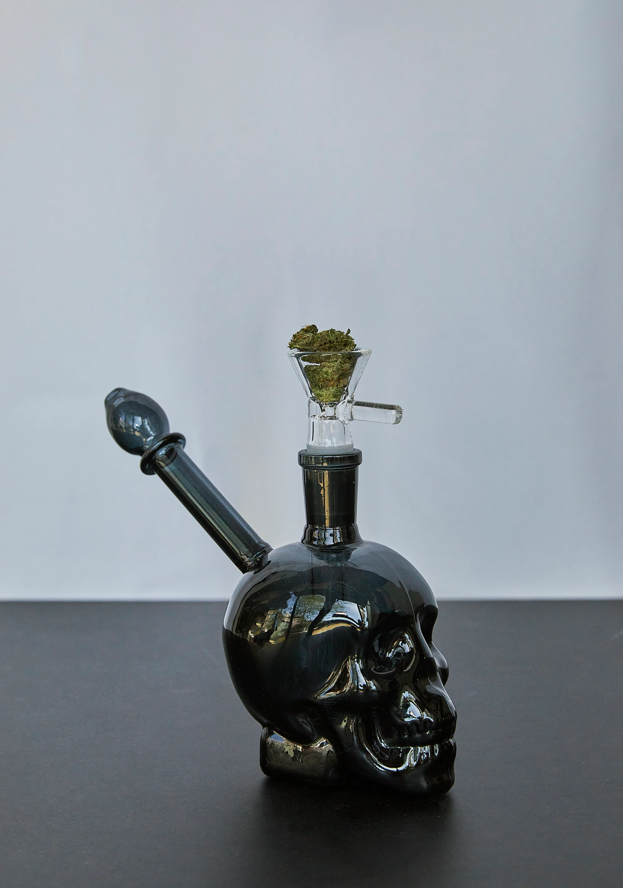 Let's Rot Skull Bong - Black - Image 2