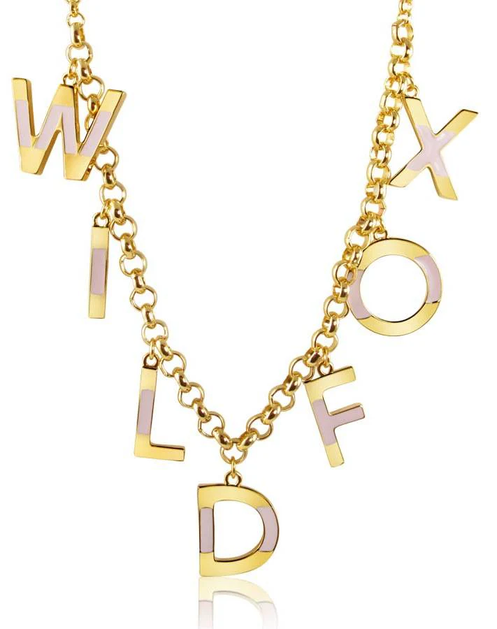 Letter Bracelet - Gold - Image 3