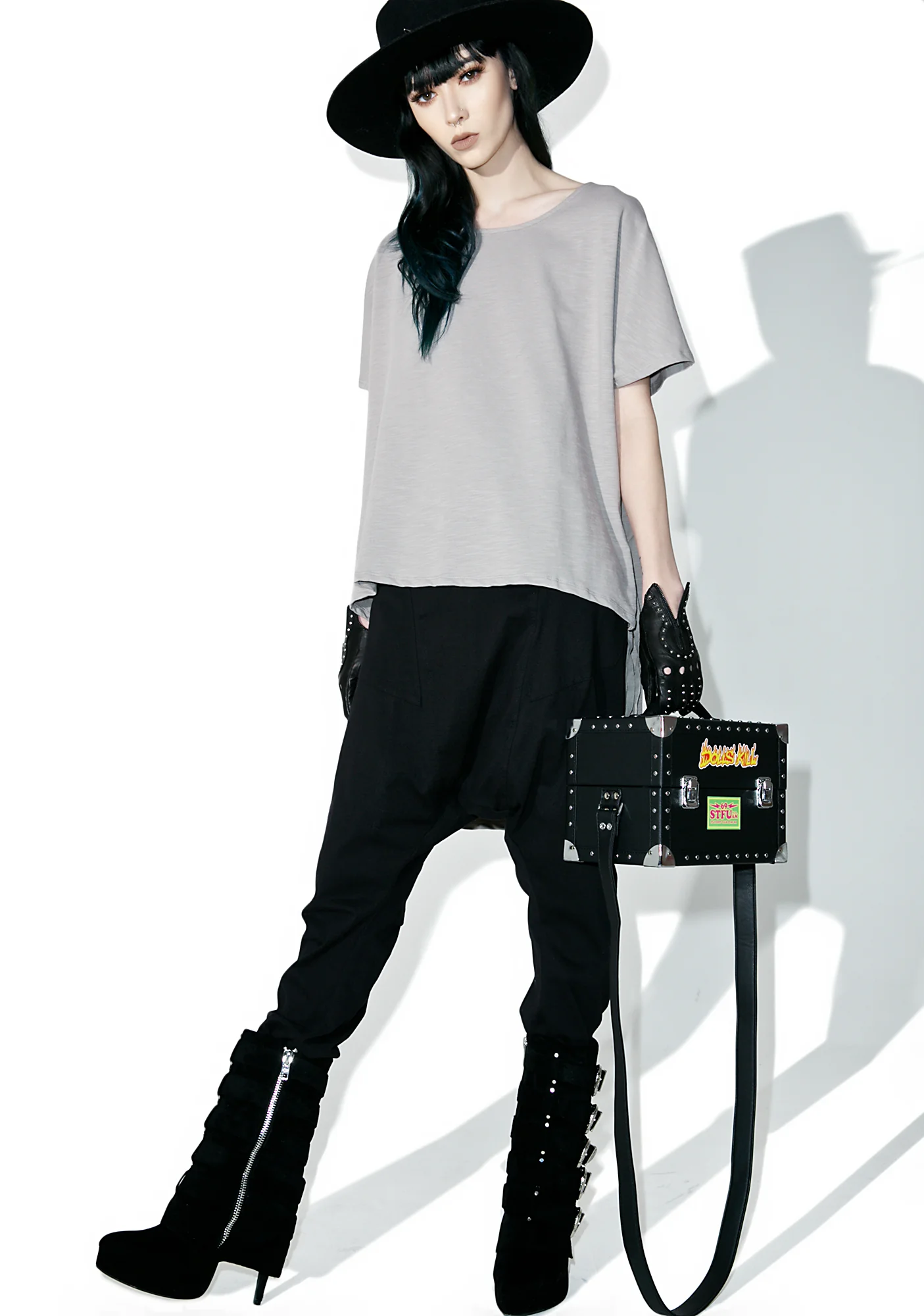 Lick Shots Side Zipper Top - Image 5