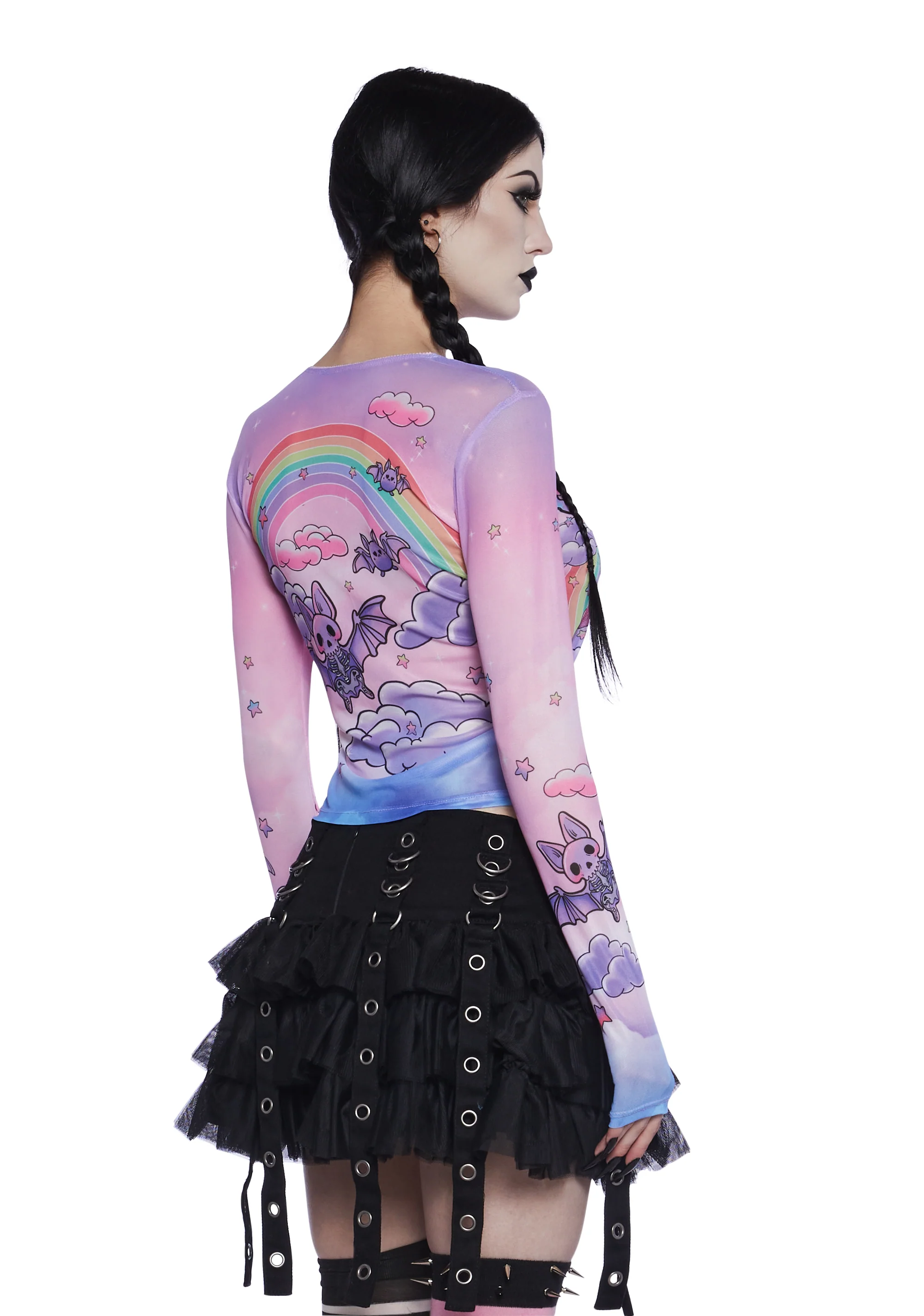 Doomed To Dazzle Long Sleeve Top - Image 5