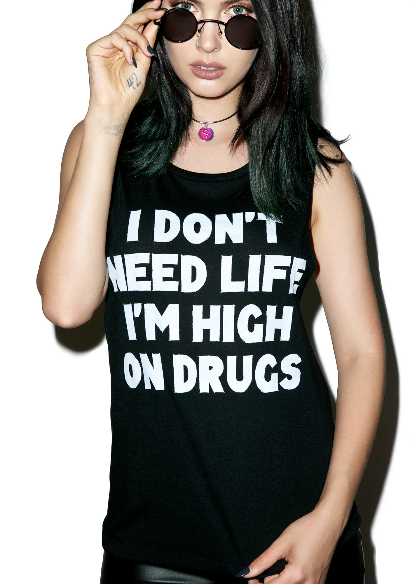 Life On High Tank Top - Image 4
