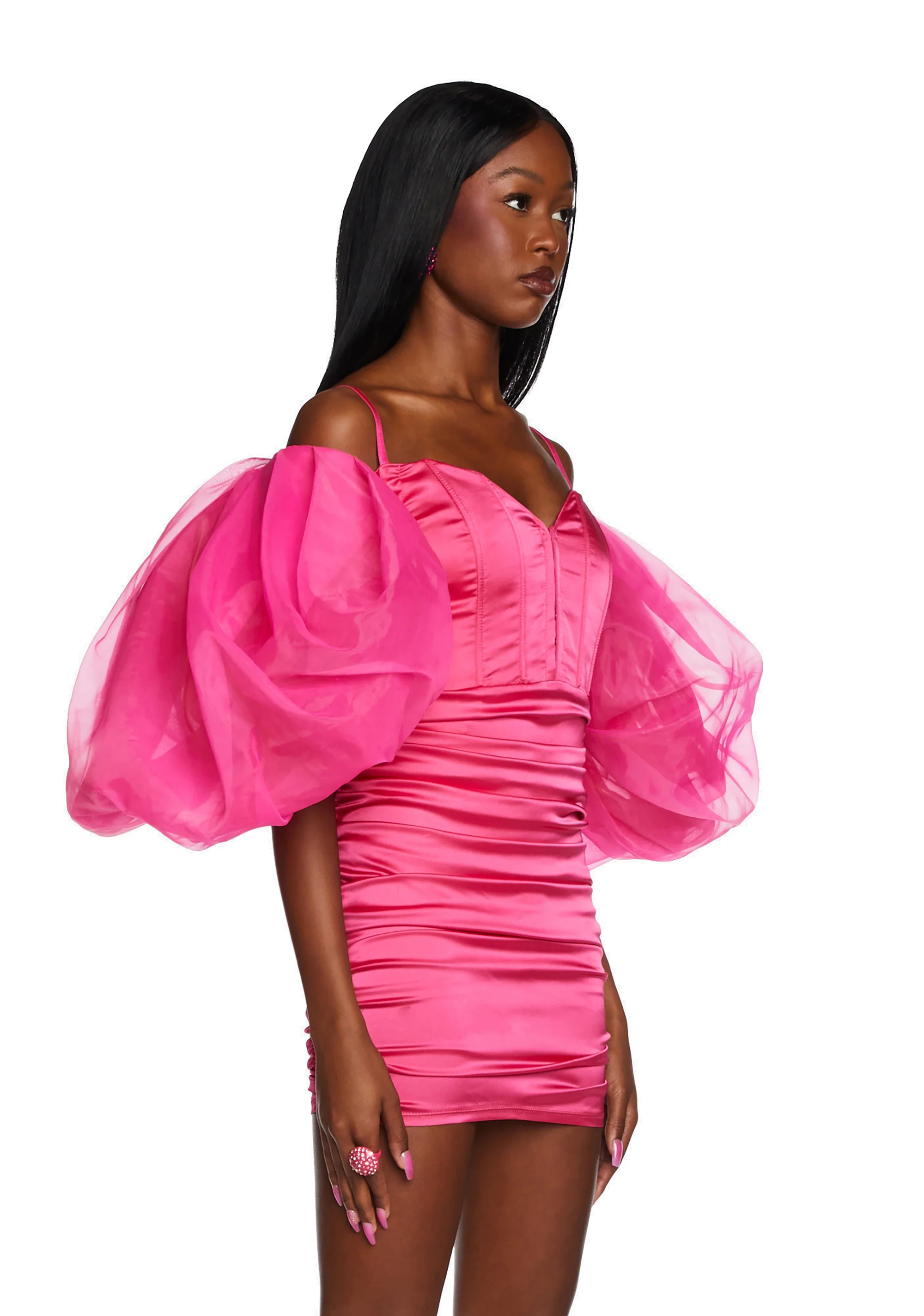 Life-Sized Doll Mini Dress - Image 3