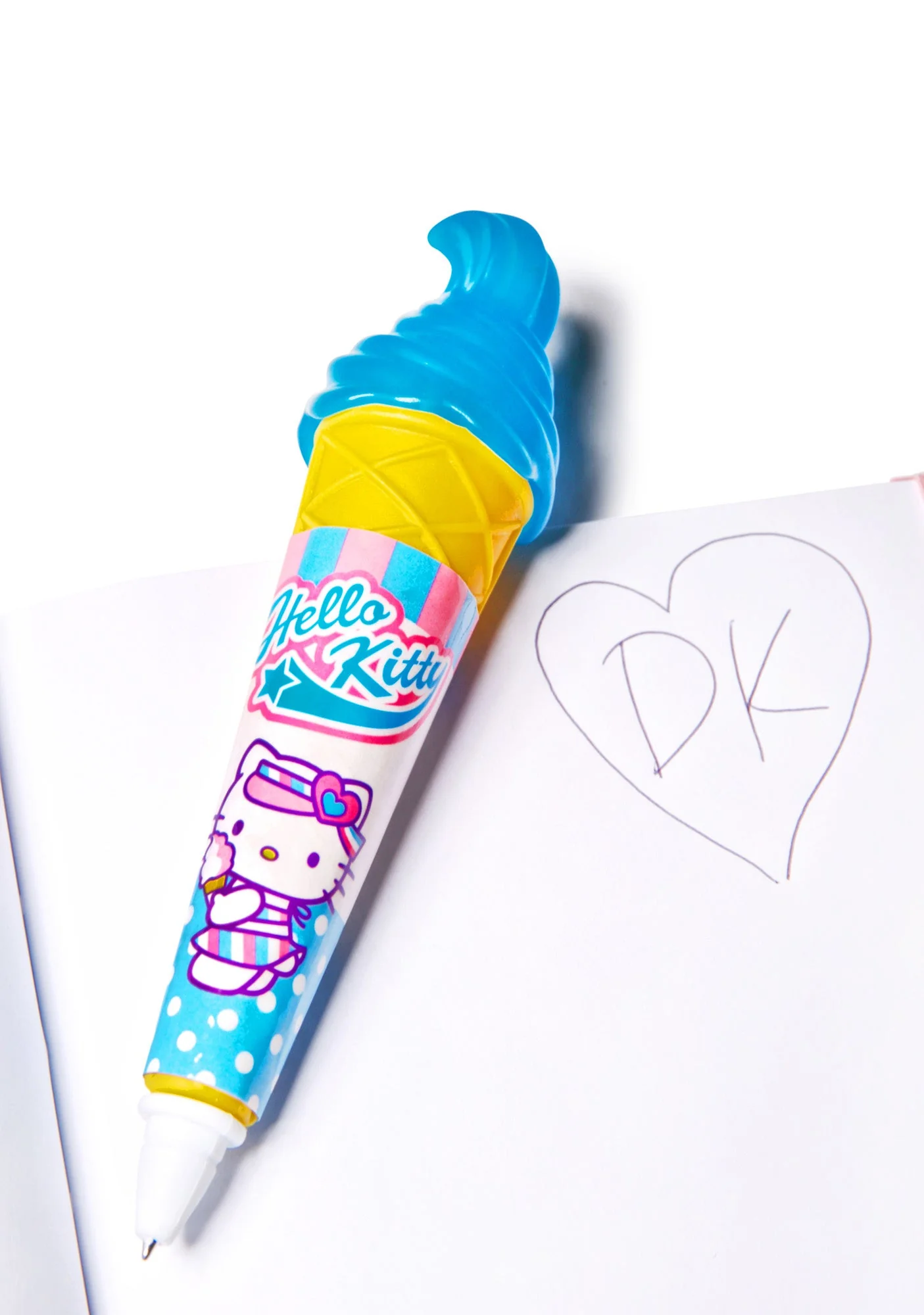 Light-Up Ice Cream Pen - Light Blue - Image 4