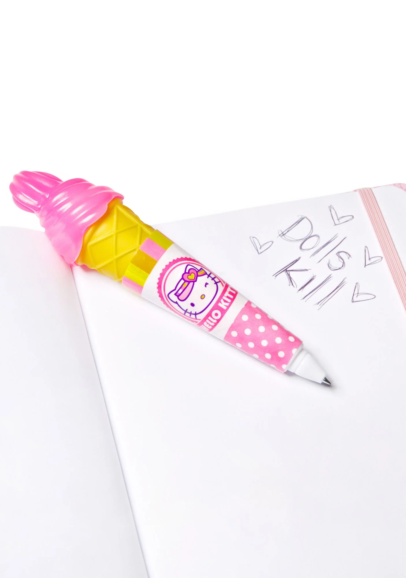Light-Up Ice Cream Pen - Purple - Image 5