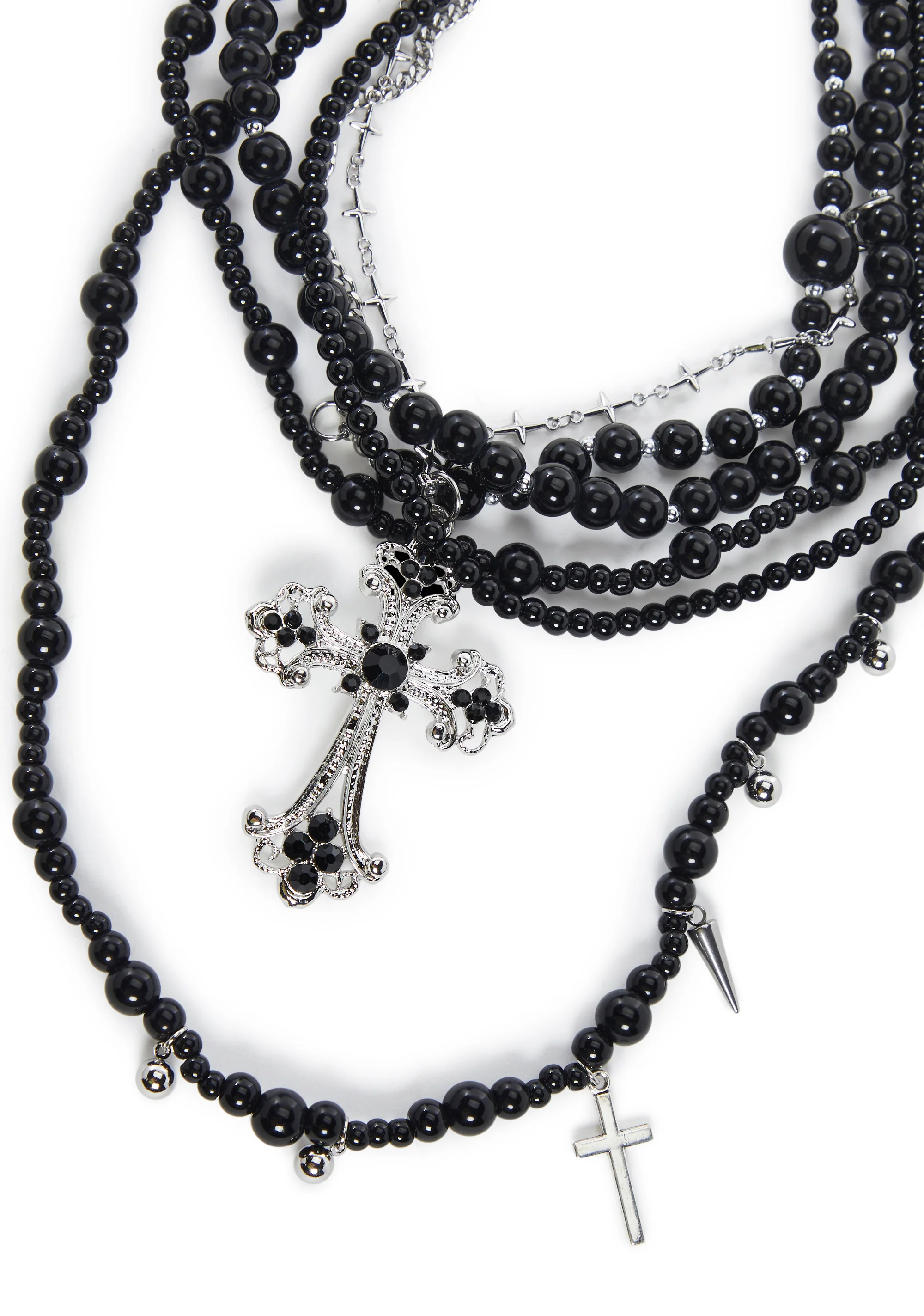 Like A Prayer Layered Necklace - Image 2