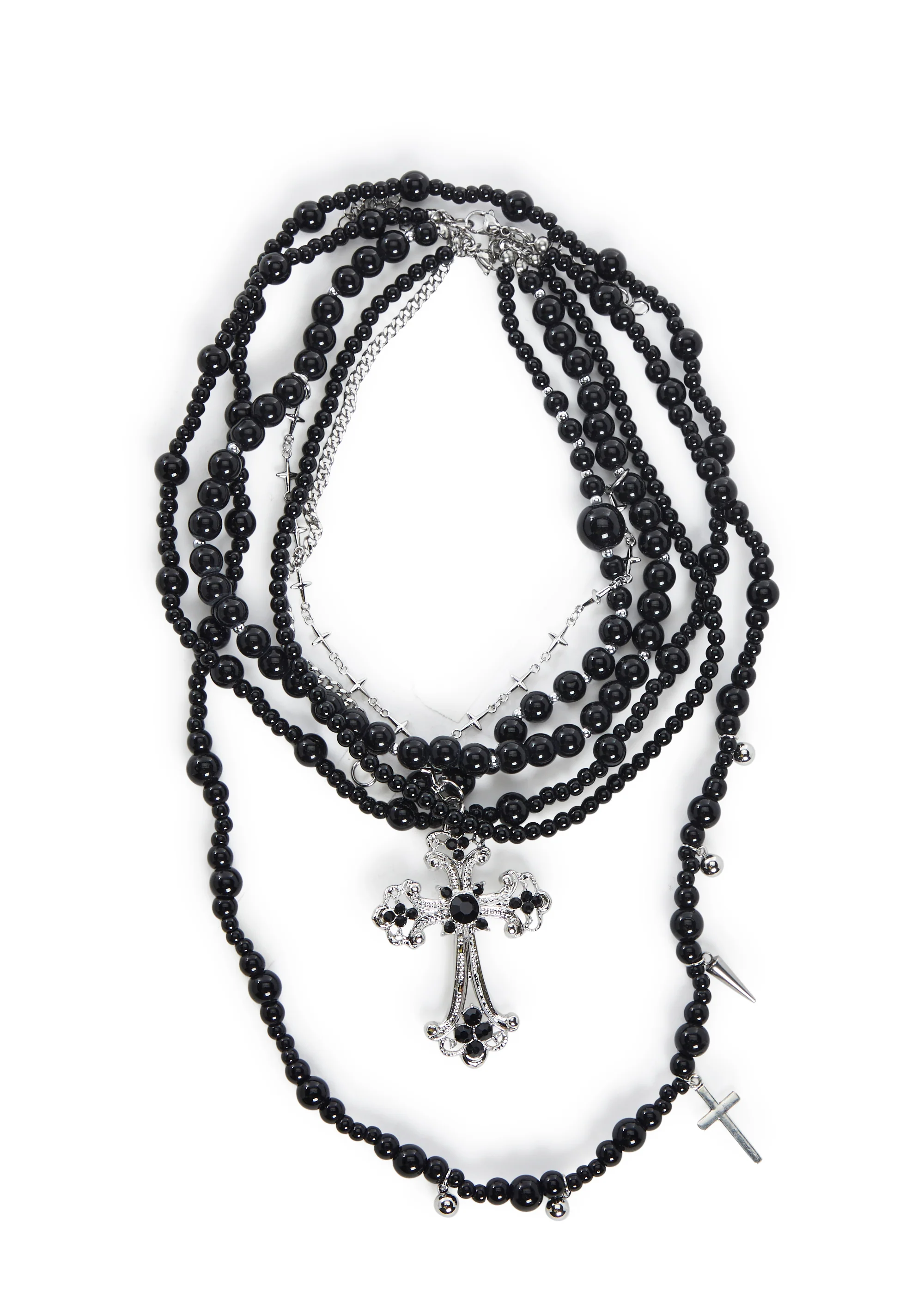 Like A Prayer Layered Necklace - Image 3