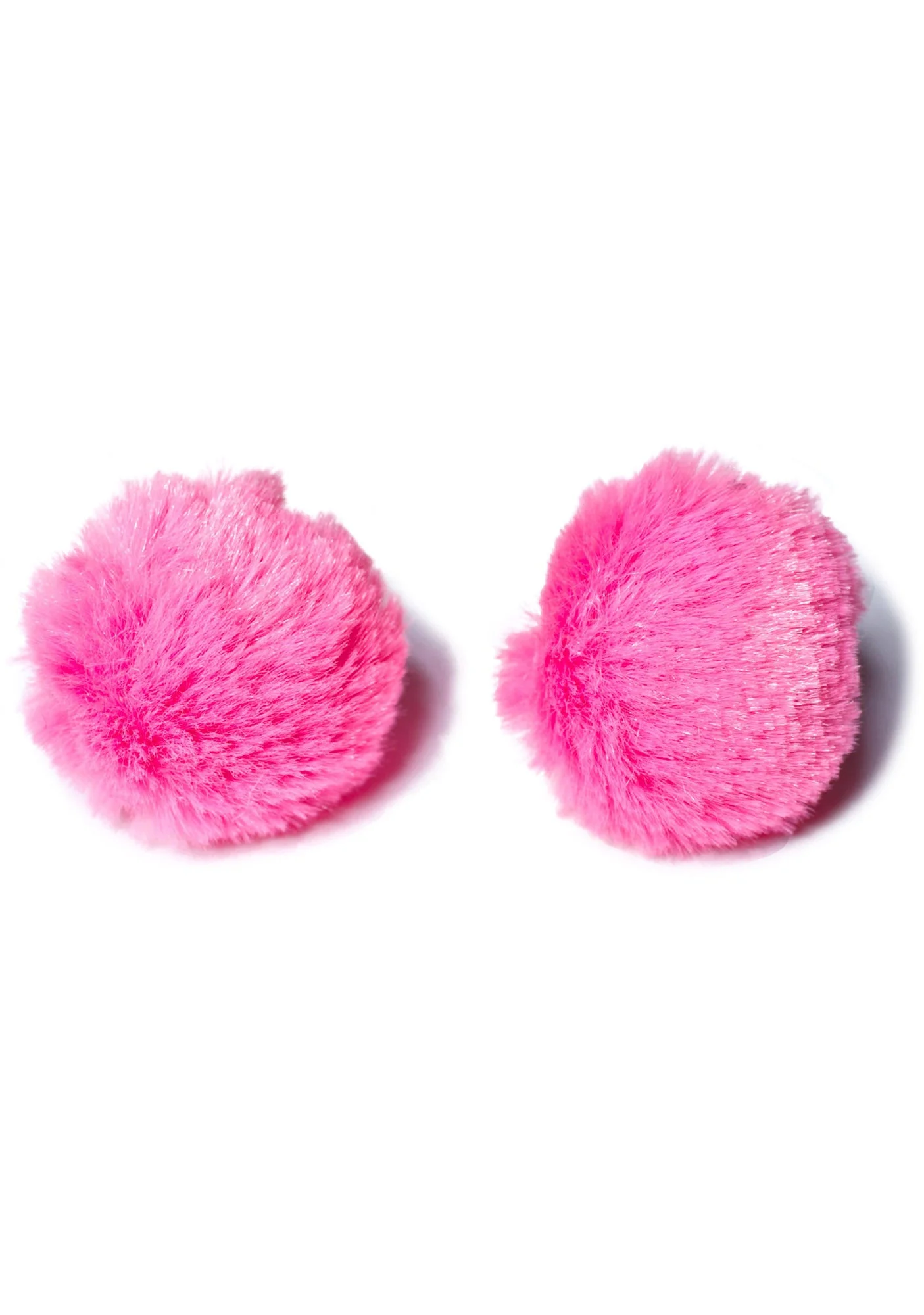 Like Whatever Pom Earrings - Light Pink - Image 5