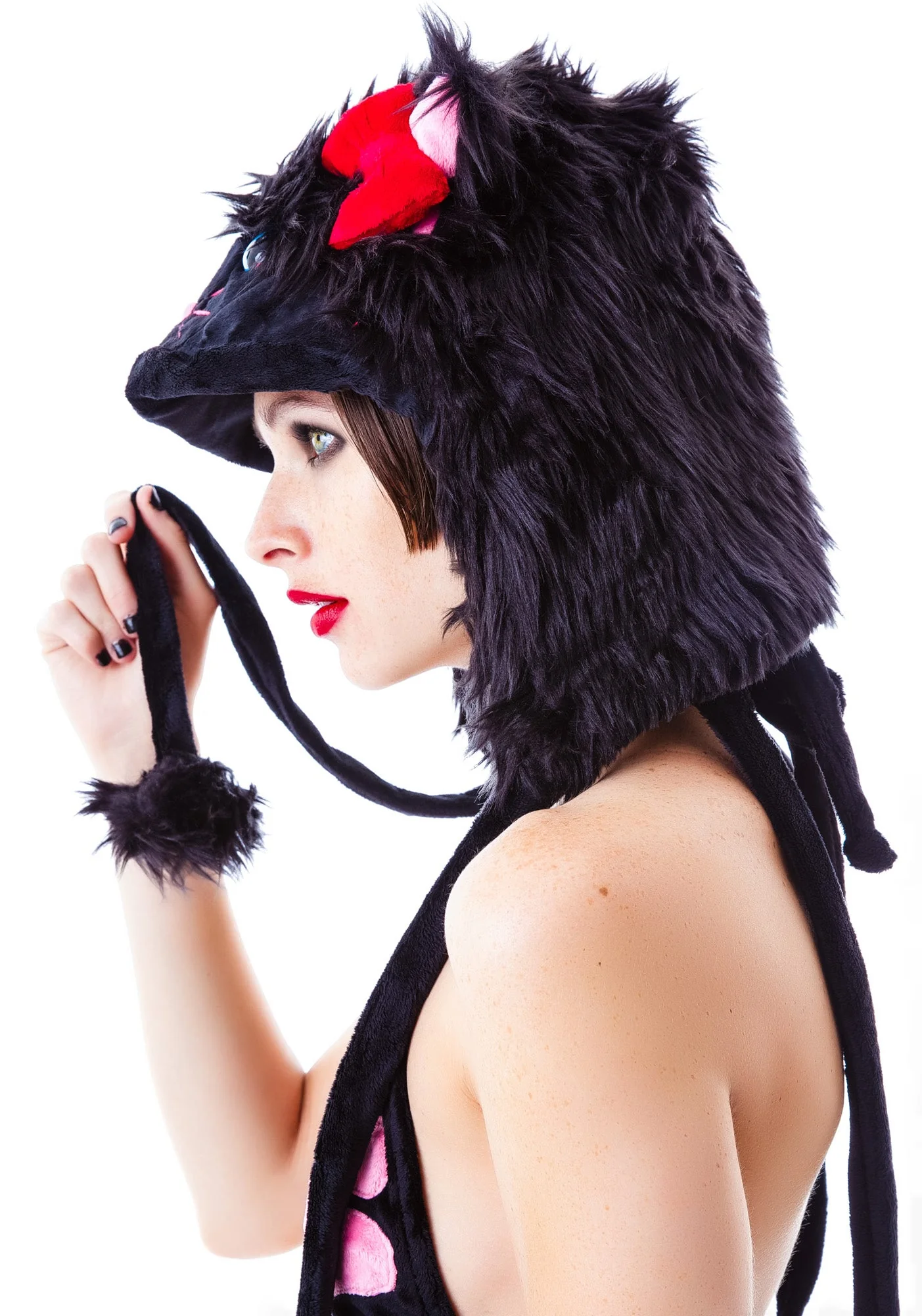 Lil Bub Cat Hood - Black - Image 5