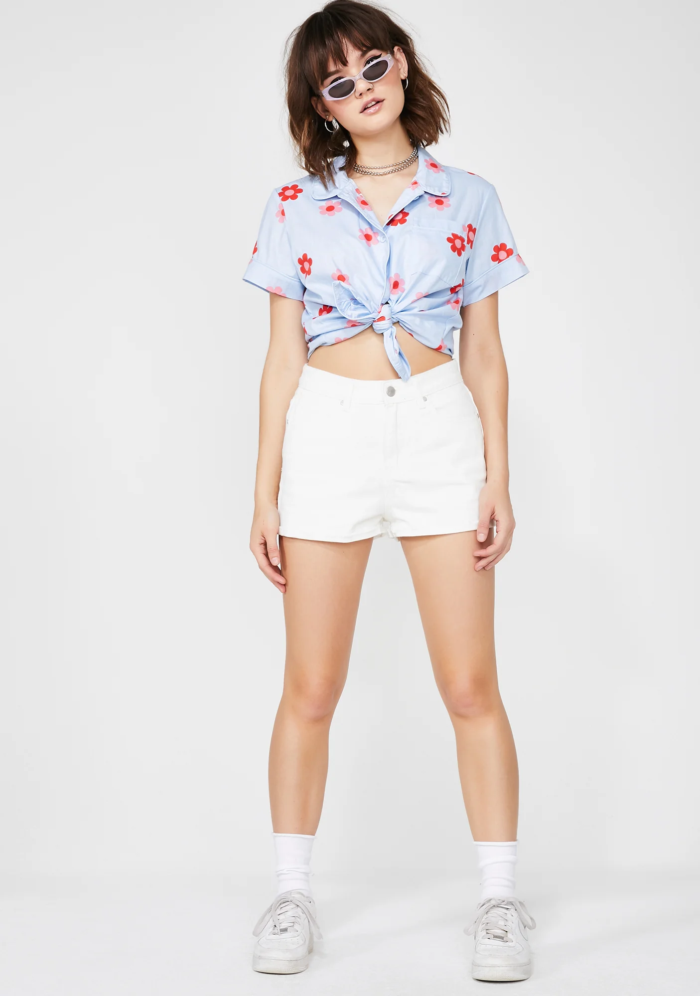 Lil Miss Popular Denim Shorts - Image 3