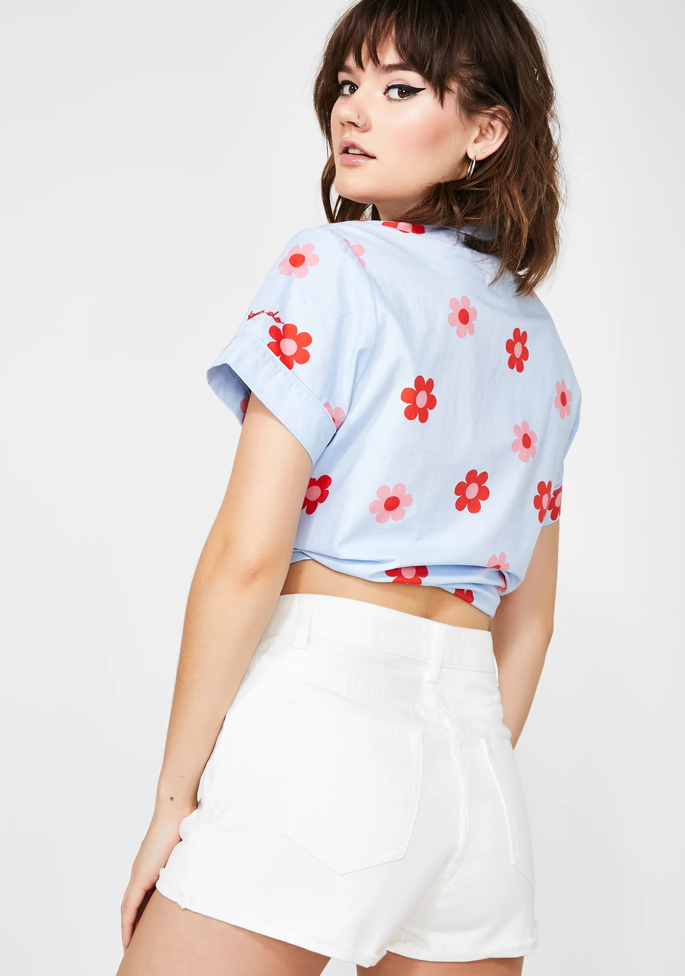 Lil Miss Popular Denim Shorts - Image 4
