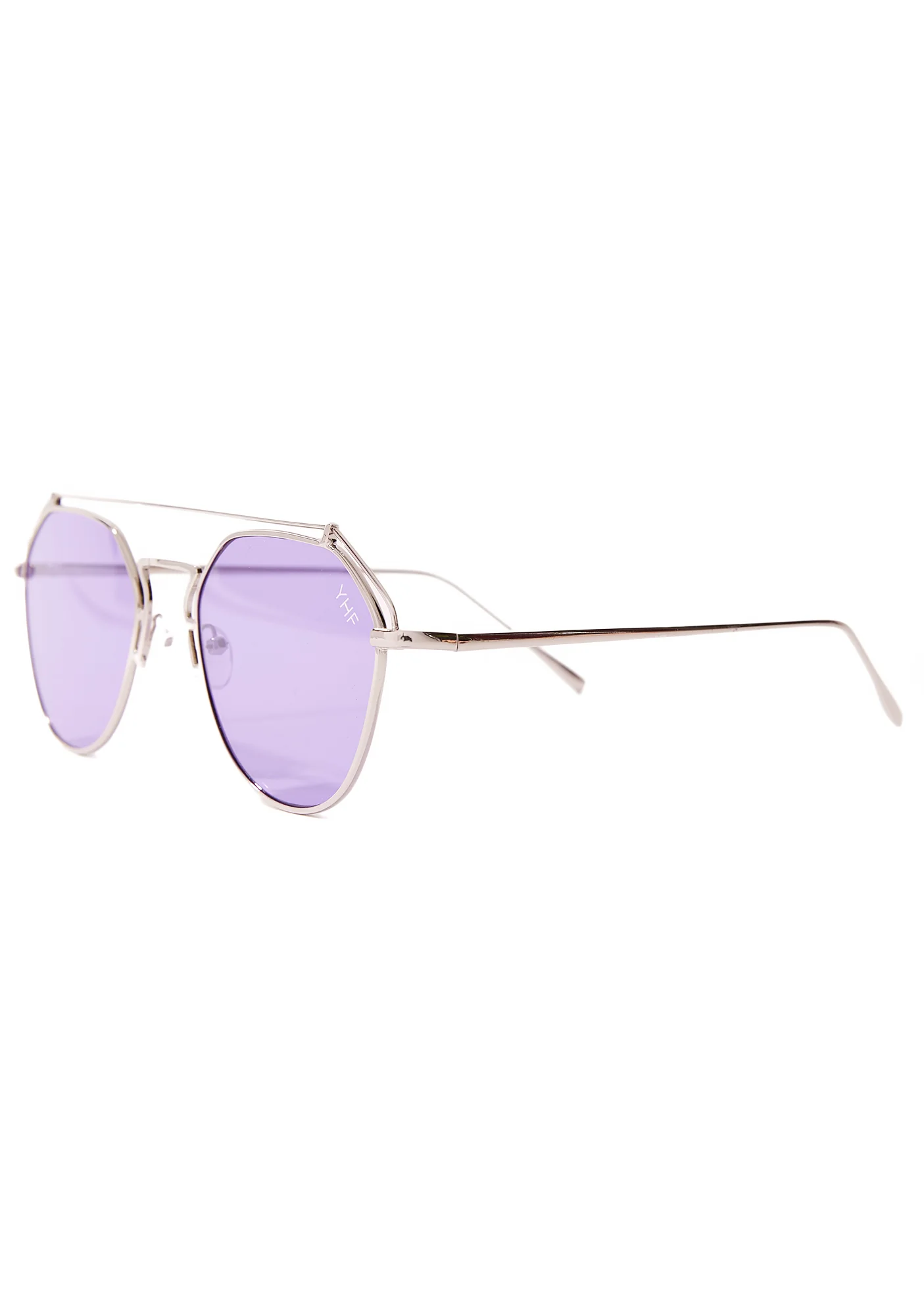 Lilac Stephanie Transparent Sunglasses - Image 6