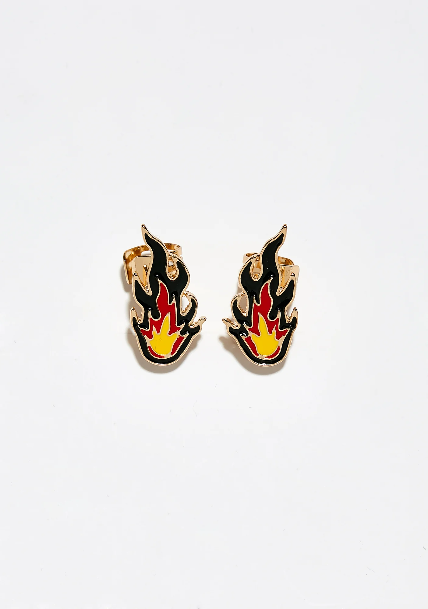Lit Life Flame Earrings - Image 2