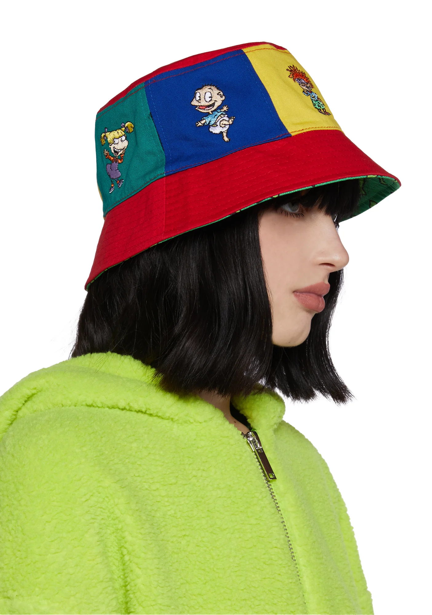 Little Mischiefs Reversible Bucket Hat - Image 3