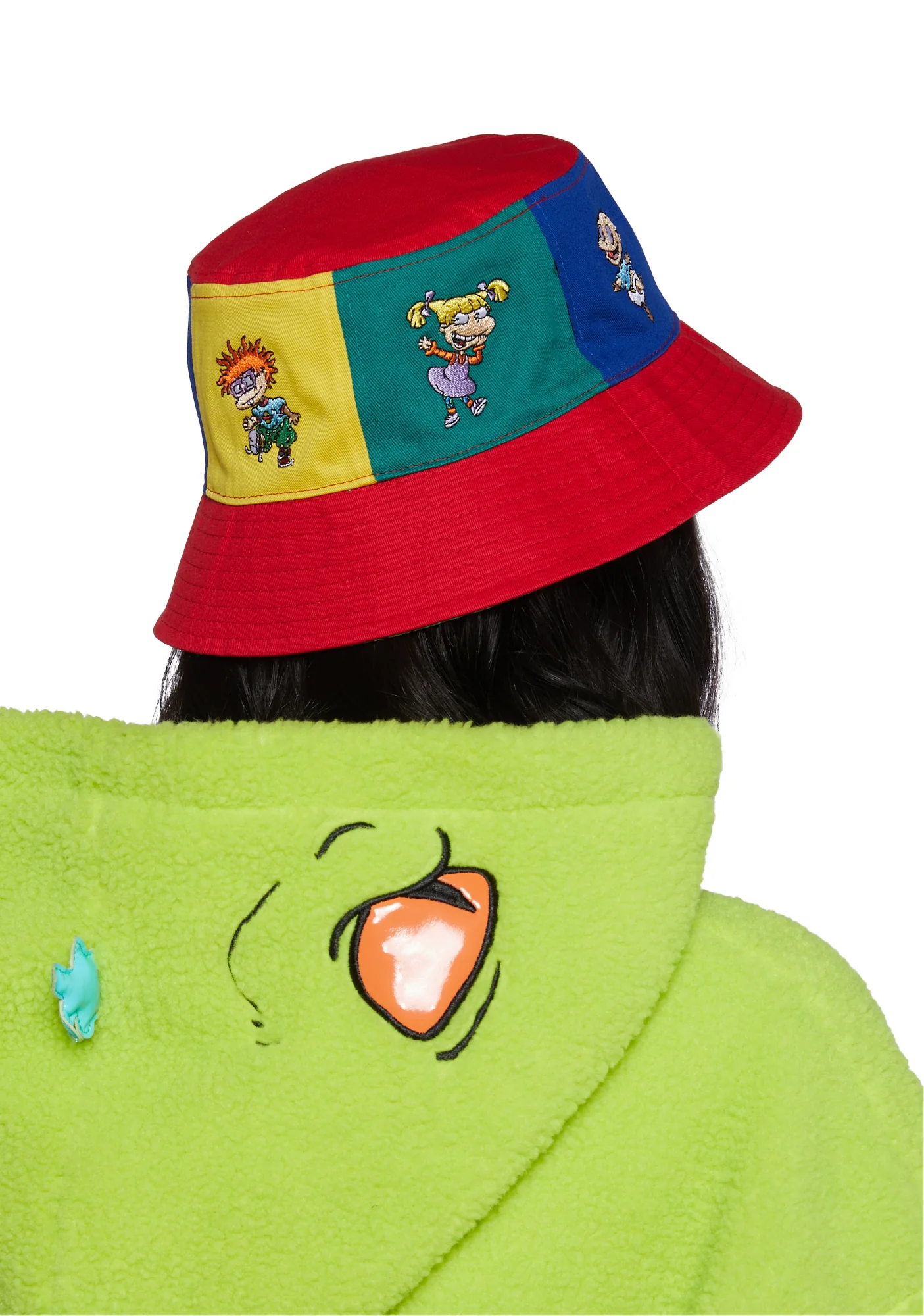 Little Mischiefs Reversible Bucket Hat - Image 4