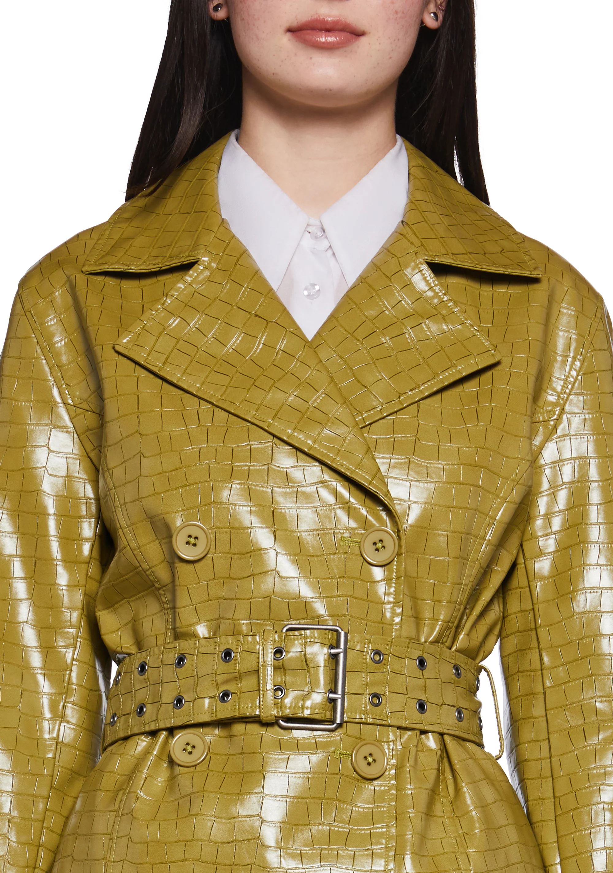 Living That Life Trench Coat - Image 5