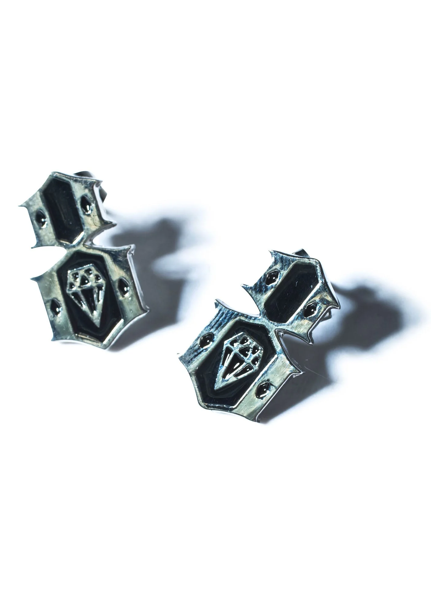 Logo Earrings - Gold - Image 5