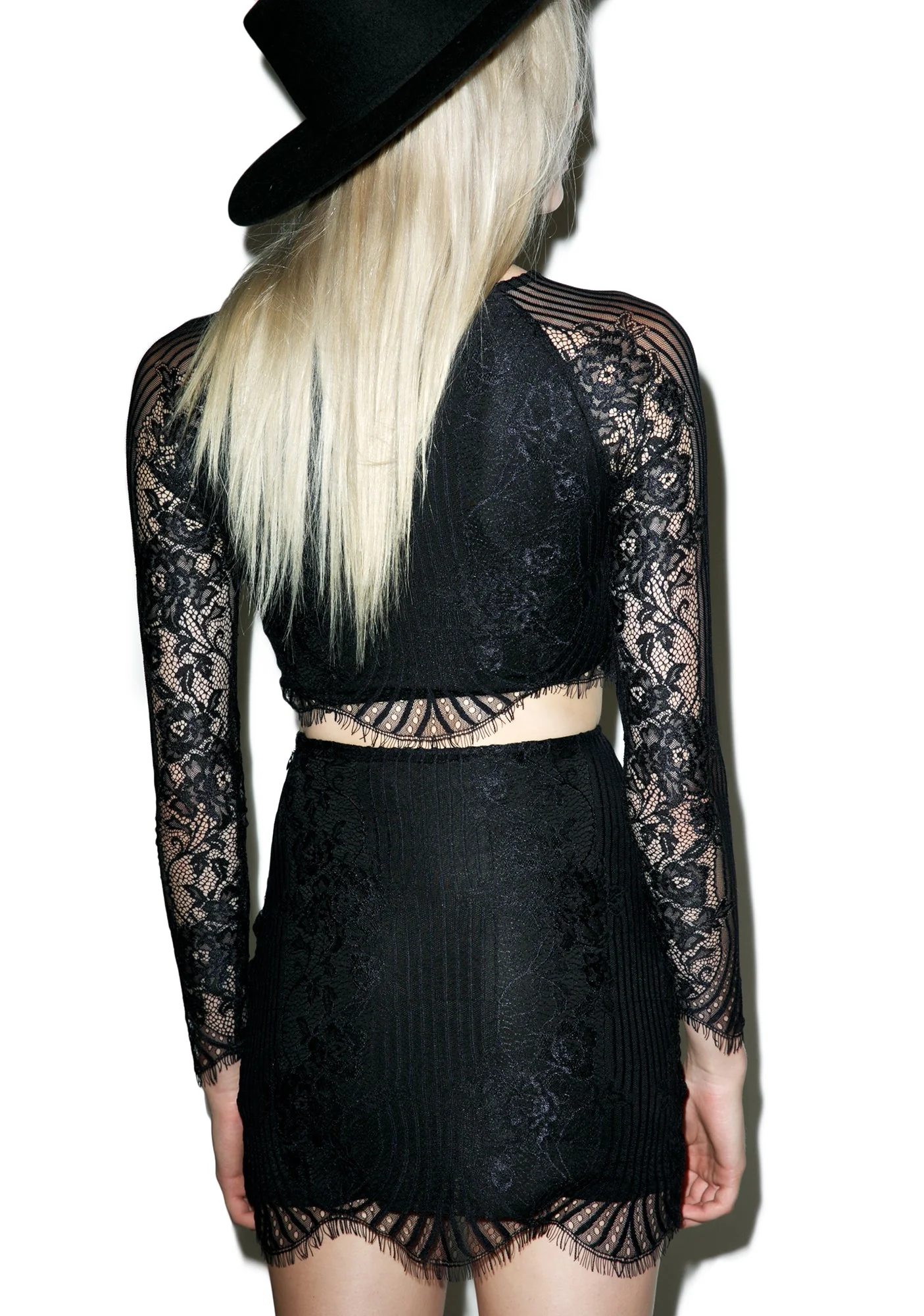 Lolo Mini Skirt - Black - Image 5