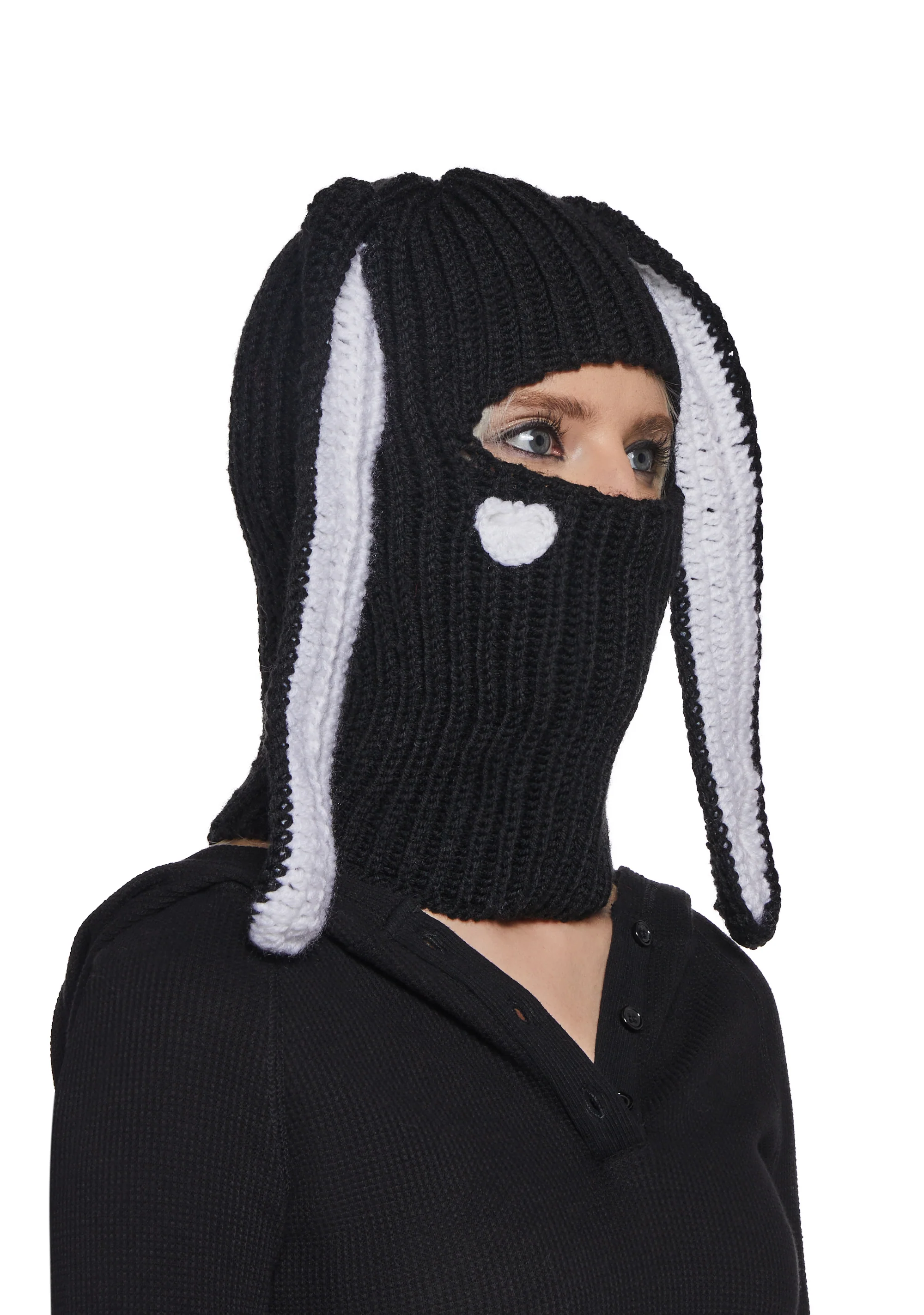 Cozy Animal Beanie And Mask - Image 2