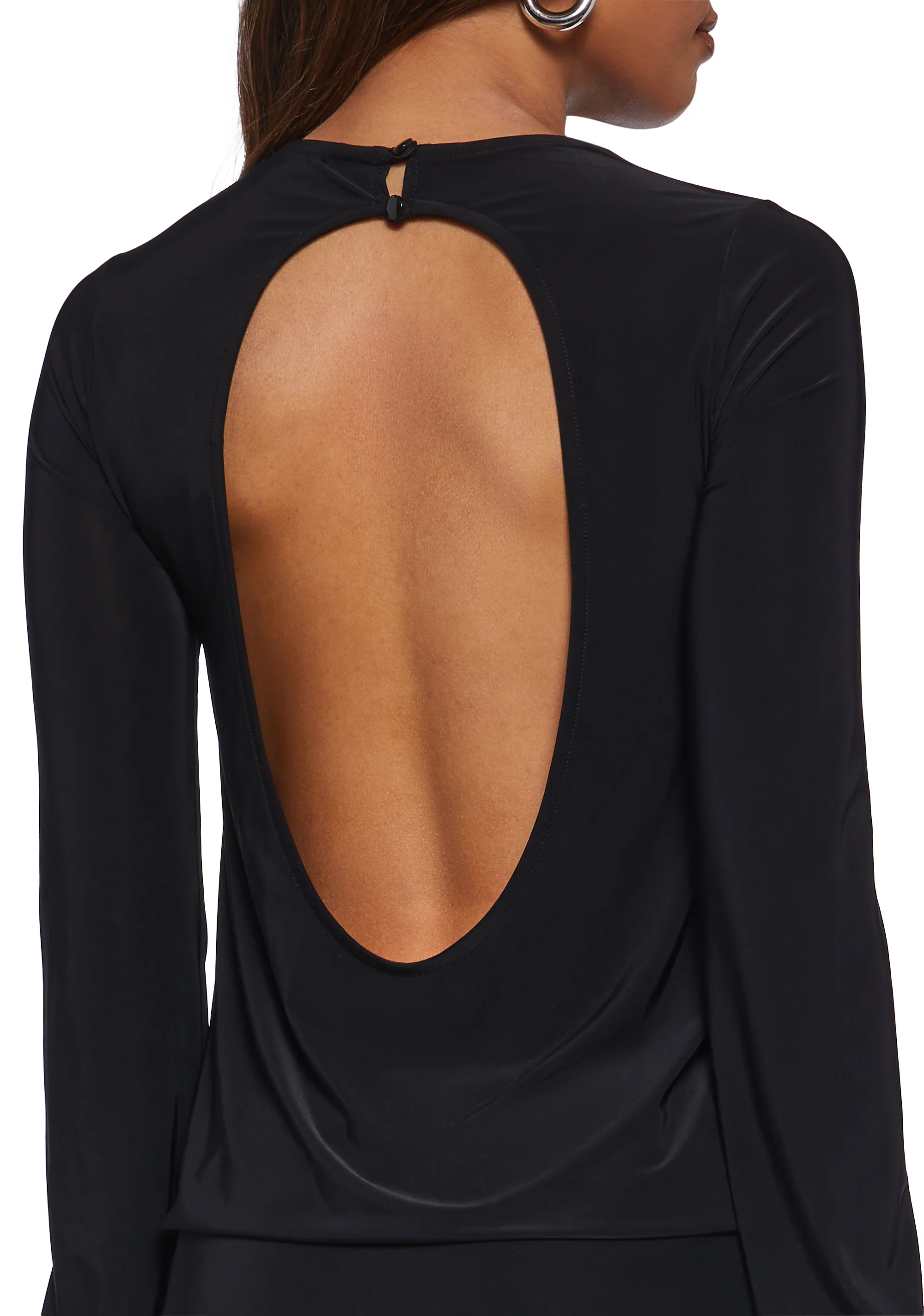 Class Clique Long Sleeve Dress - Black - Image 5