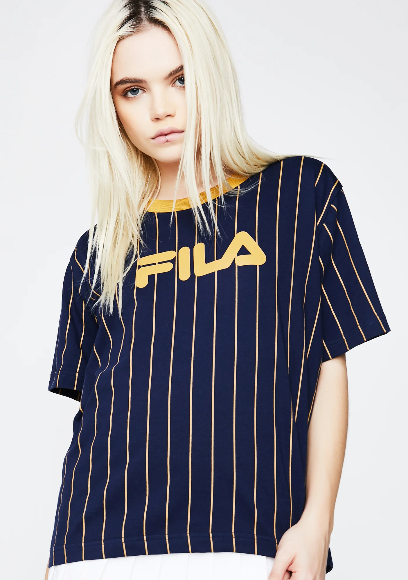 Lonnie Pinstripe T-Shirt - Image 2