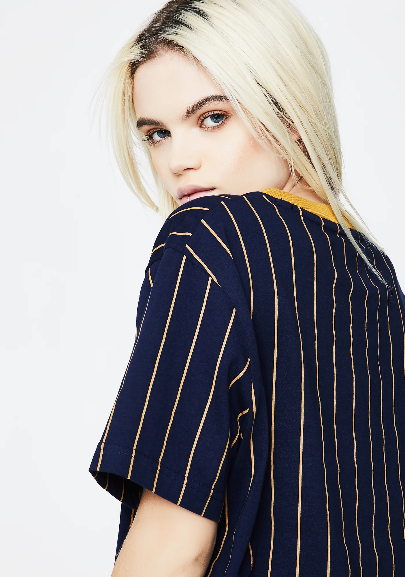 Lonnie Pinstripe T-Shirt - Image 4