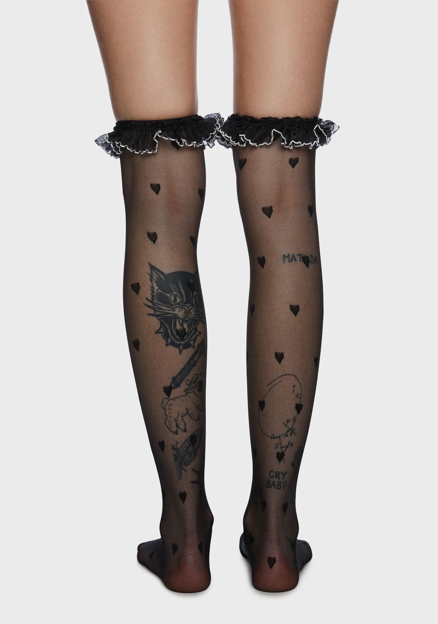 Lookin' Gorgeous Thigh-High Socks - Image 3