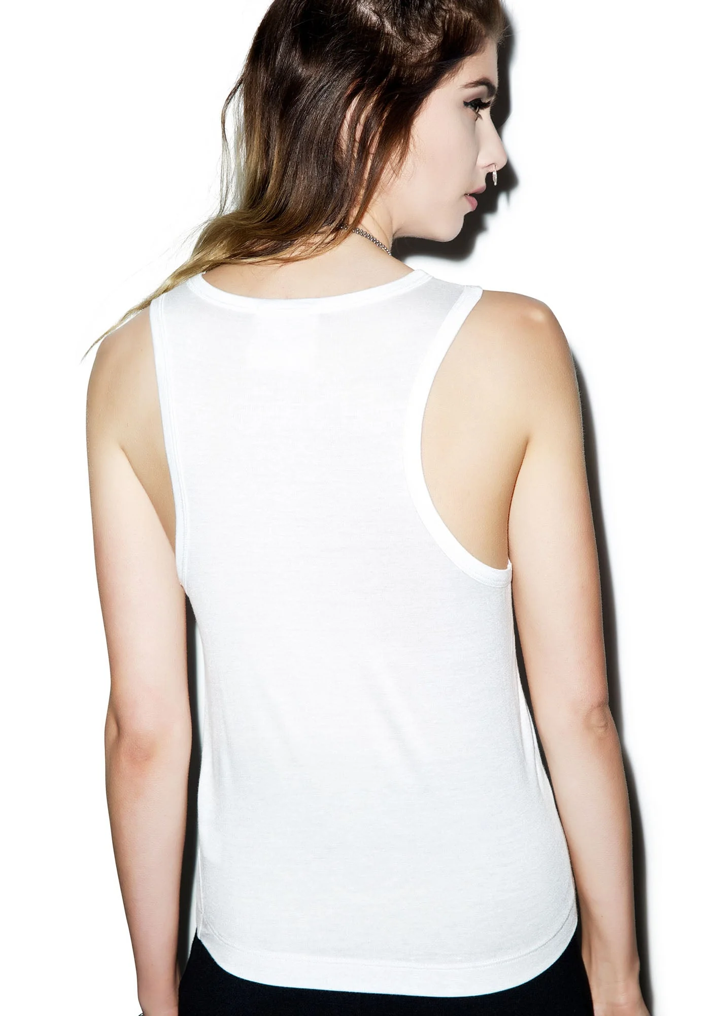 Lookin' Sharp Razor Tank - Black - Image 9