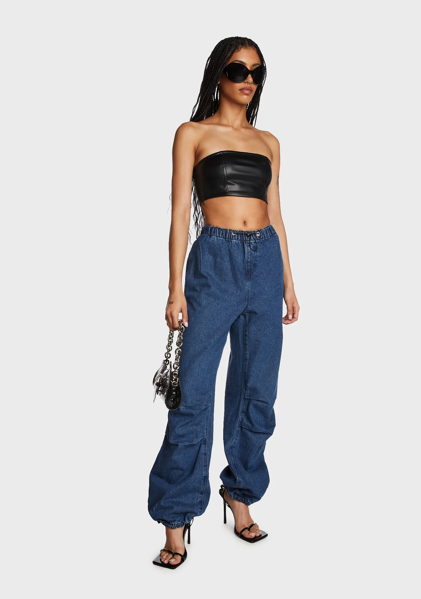 Lorleai Oversized Cargo Jeans - Image 2