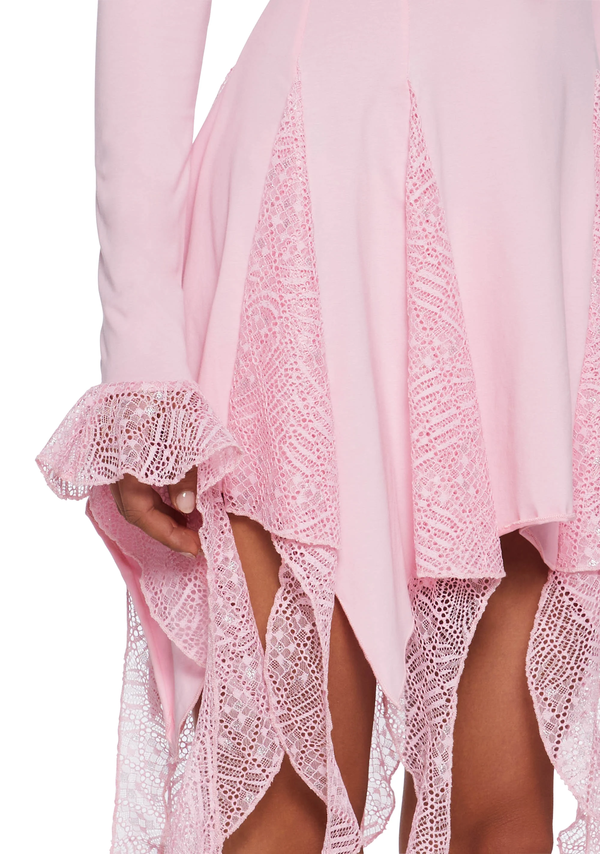 Lost In Fairyland Mini Dress - Pink - Image 5