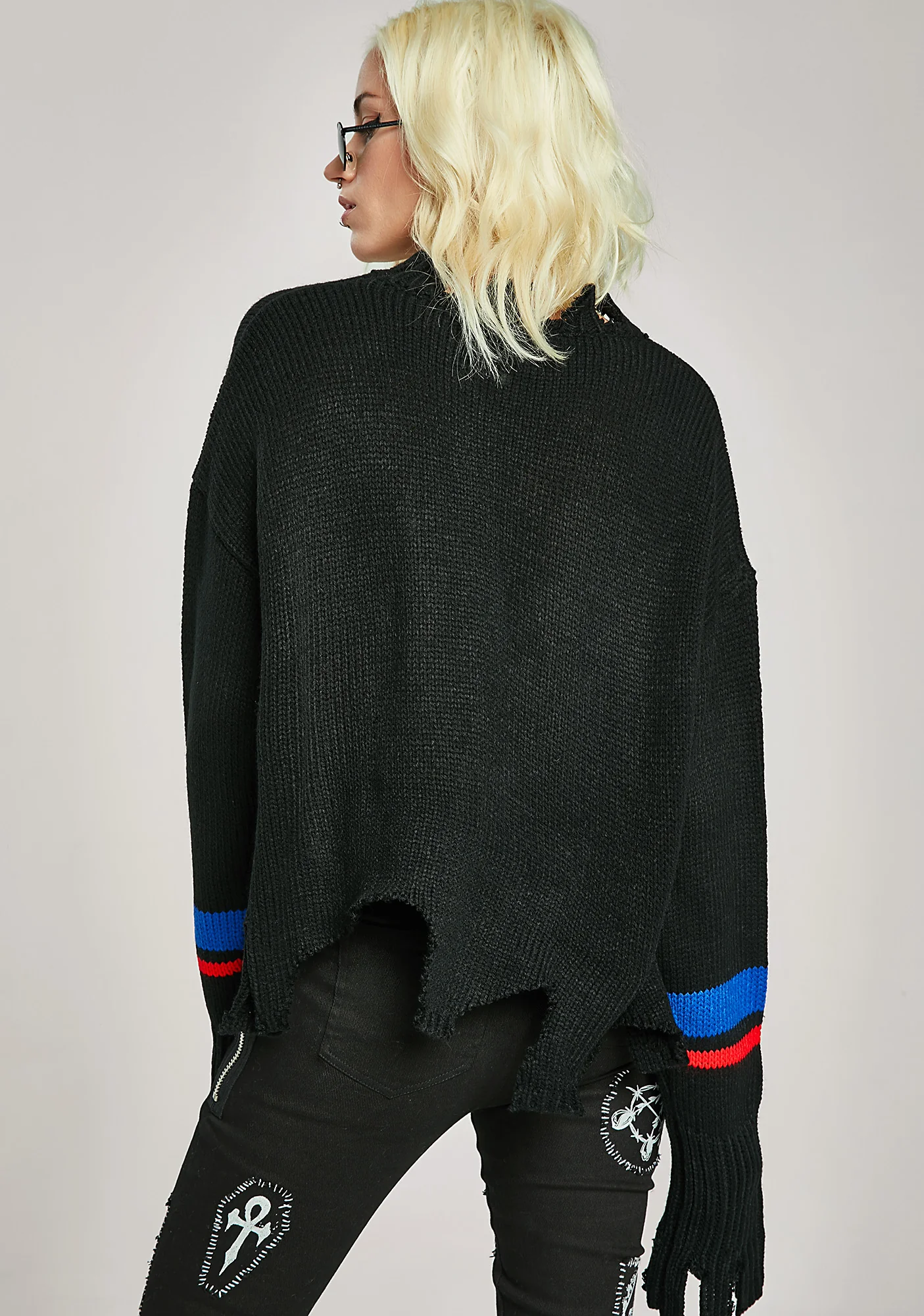Lost Your Mind Stripe Sweater - Image 4