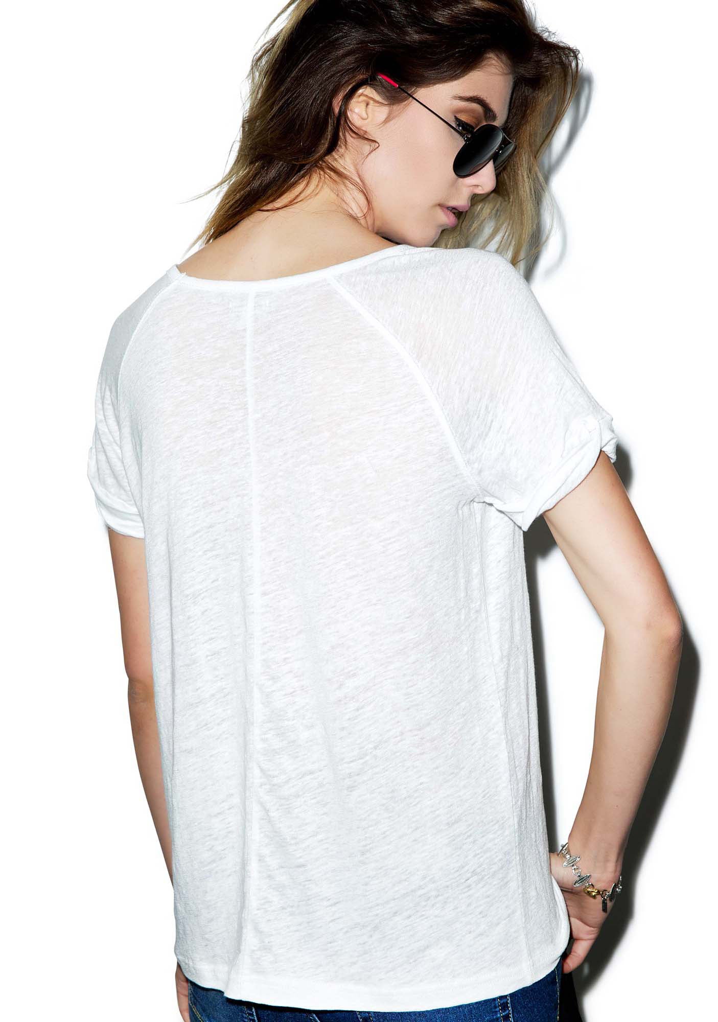 Lottie Crew Neck Tee - Image 5