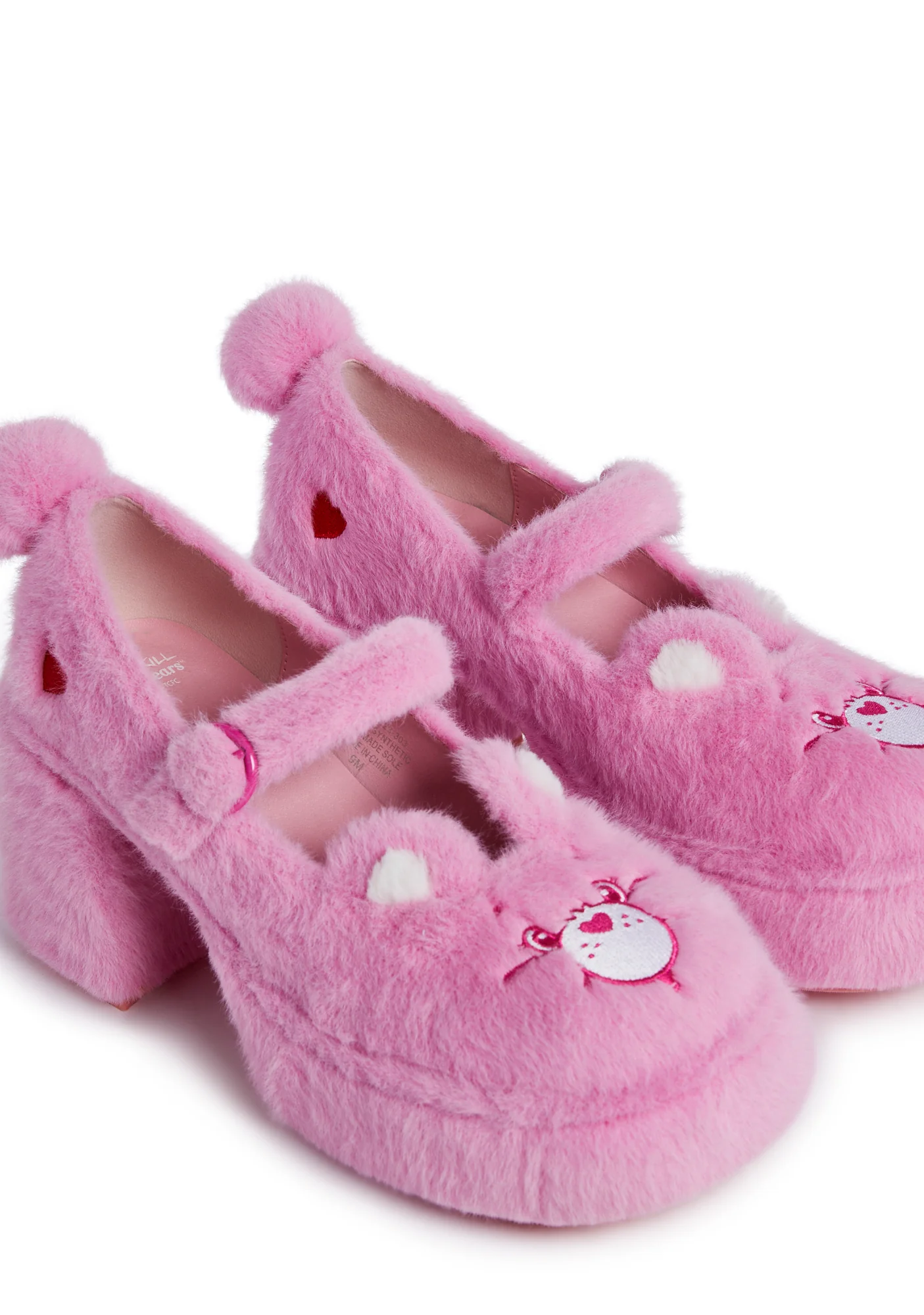 Love Alot Platform Mary Janes- Pink - Image 2