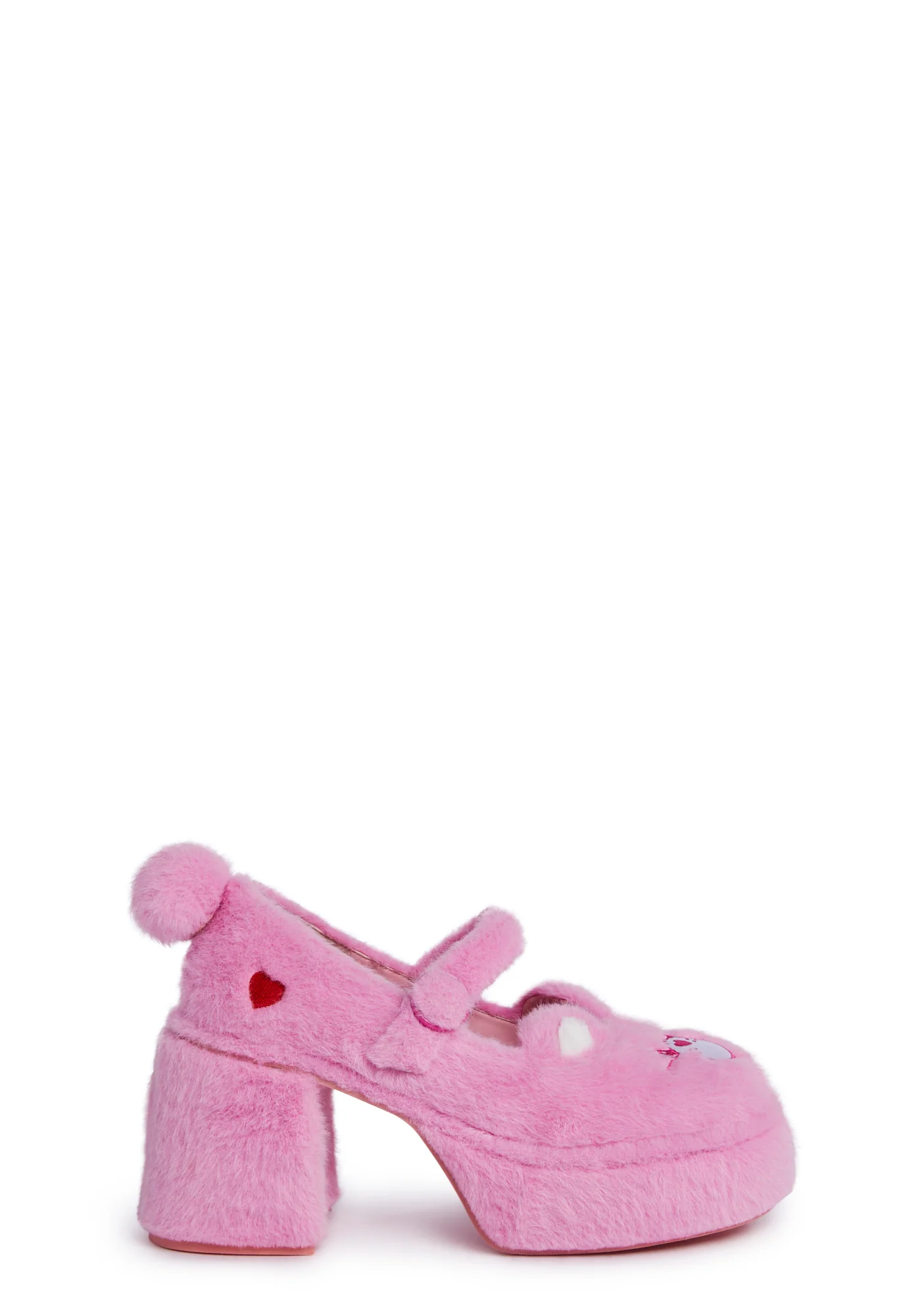 Love Alot Platform Mary Janes- Pink - Image 3